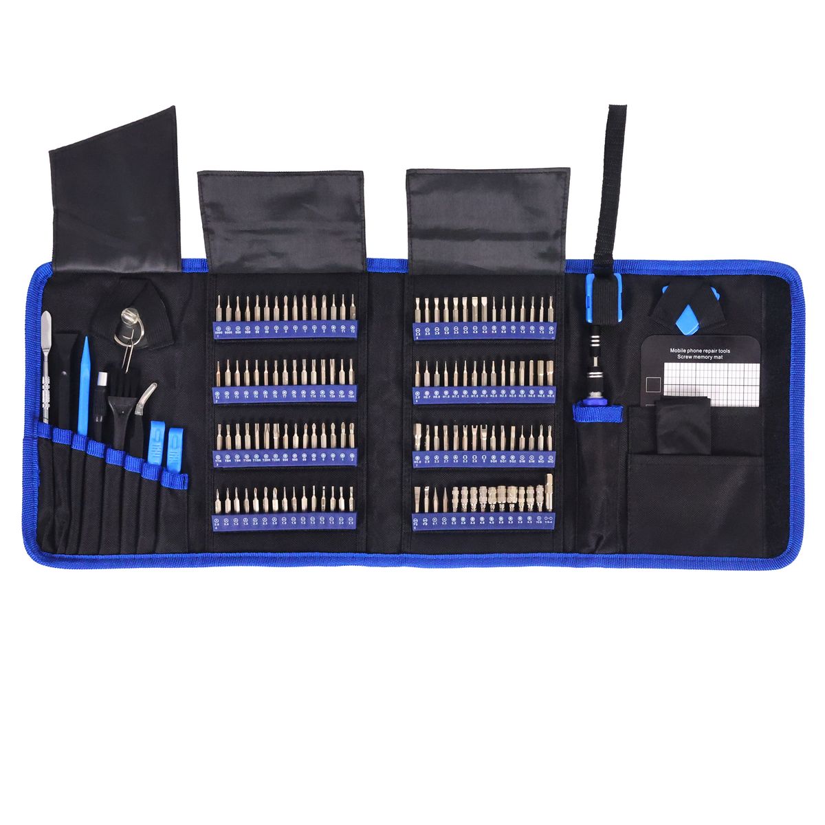 Jeu de tournevis de précision pour mécaniciens, 142 pièces