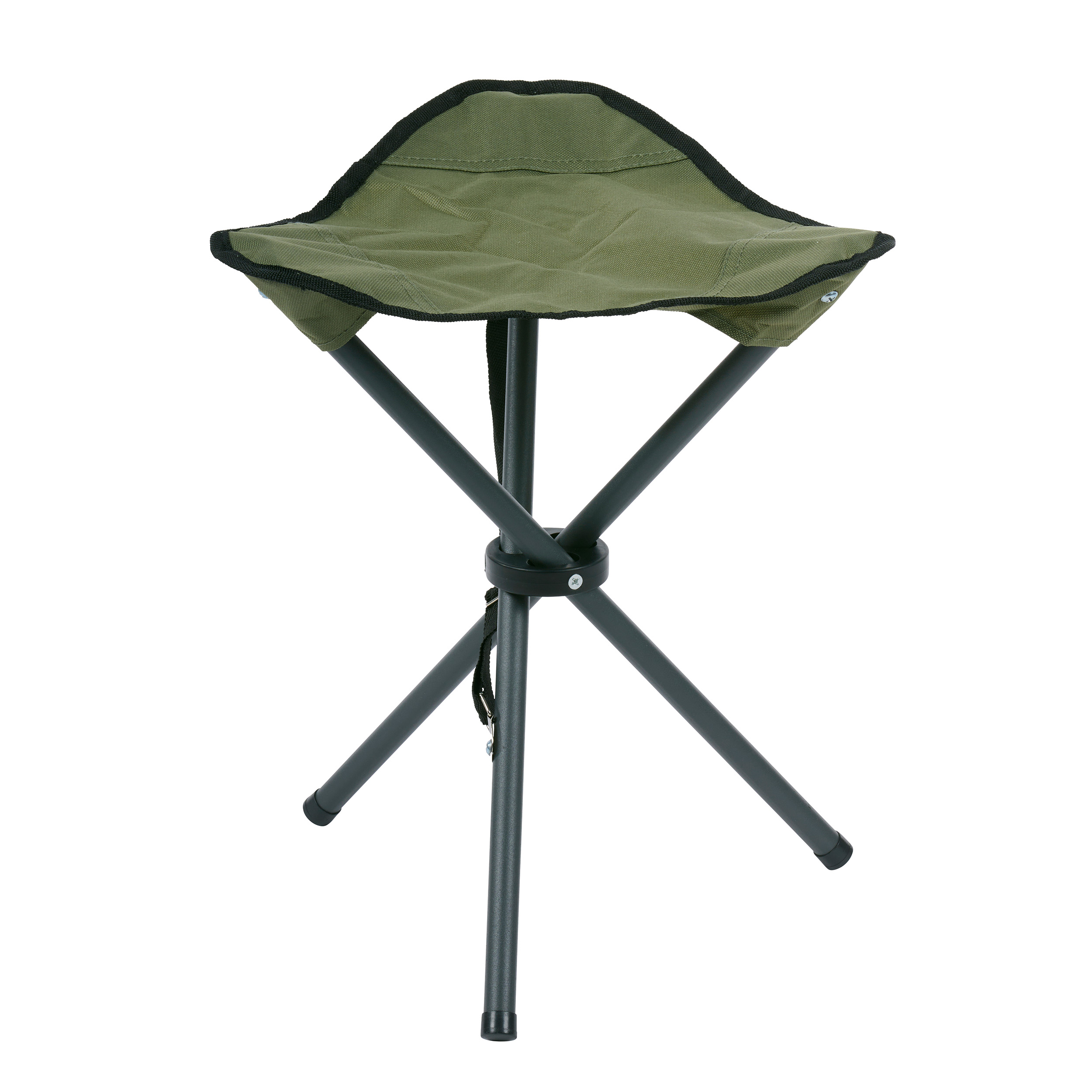Campingstuhl Dreibeinhocker 32 x 43 cm