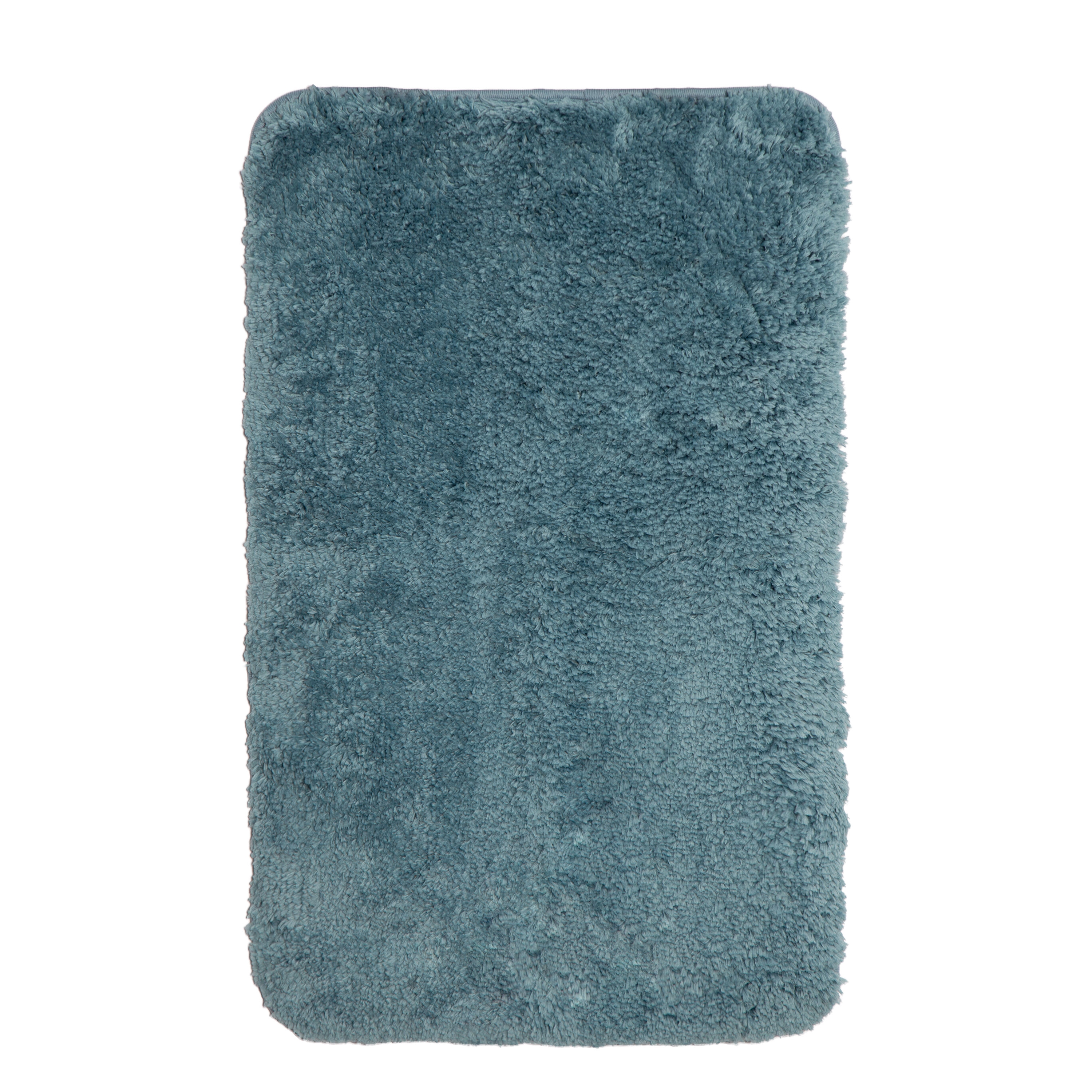 Badteppich Hochflor MERLE 50 x 80 cm petrol