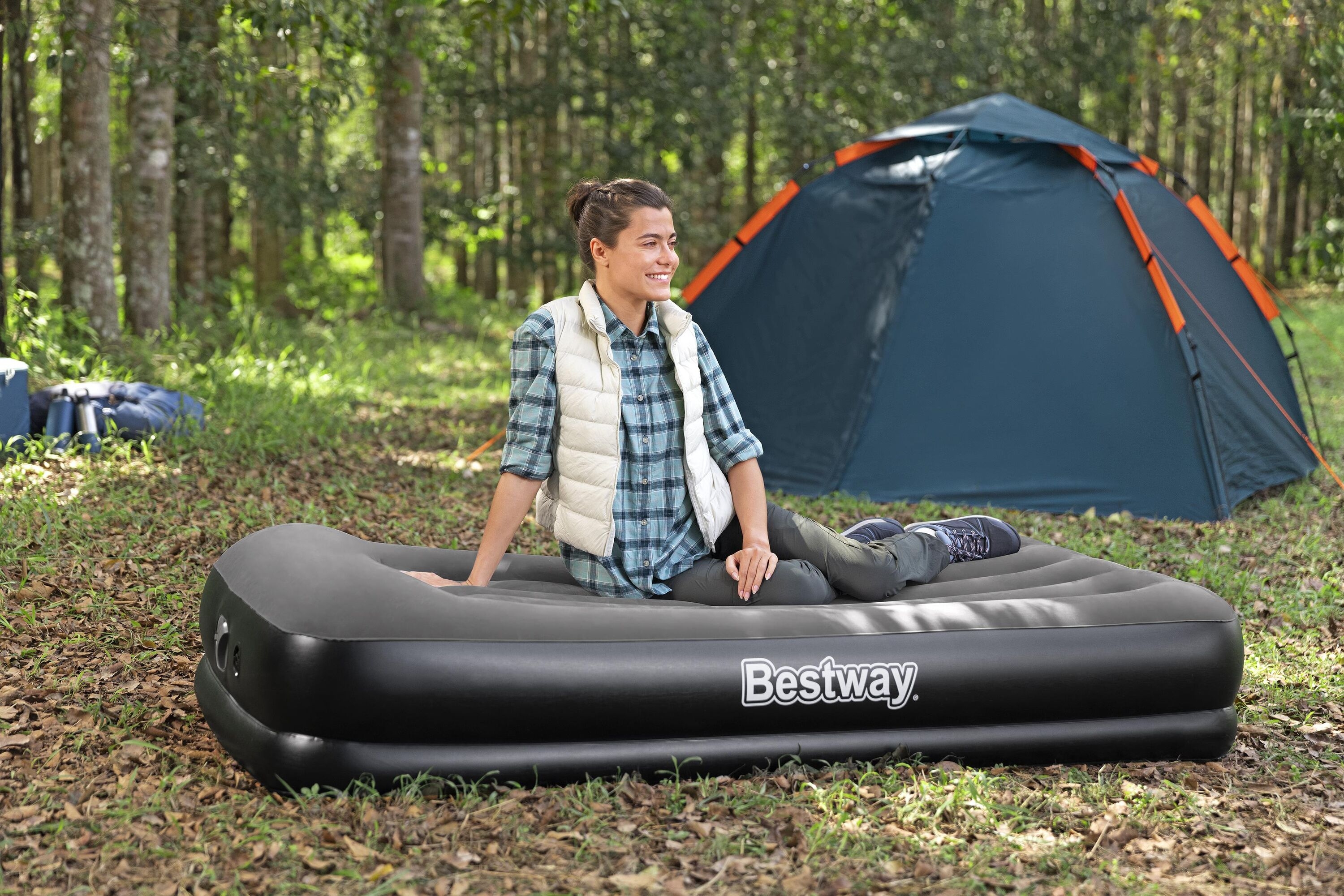 Luftbett Tritech mit USB Pumpe 191 x 97 x 36 cm