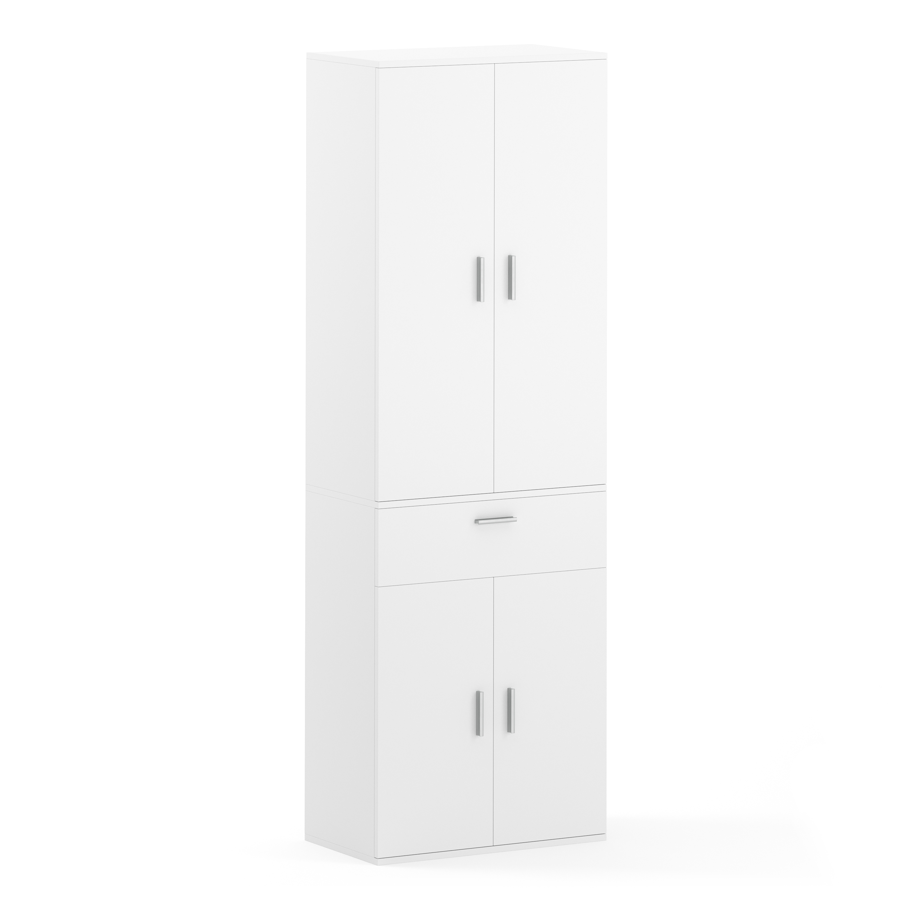 Büroschrank RAKEL 60 x 180 cm weiss