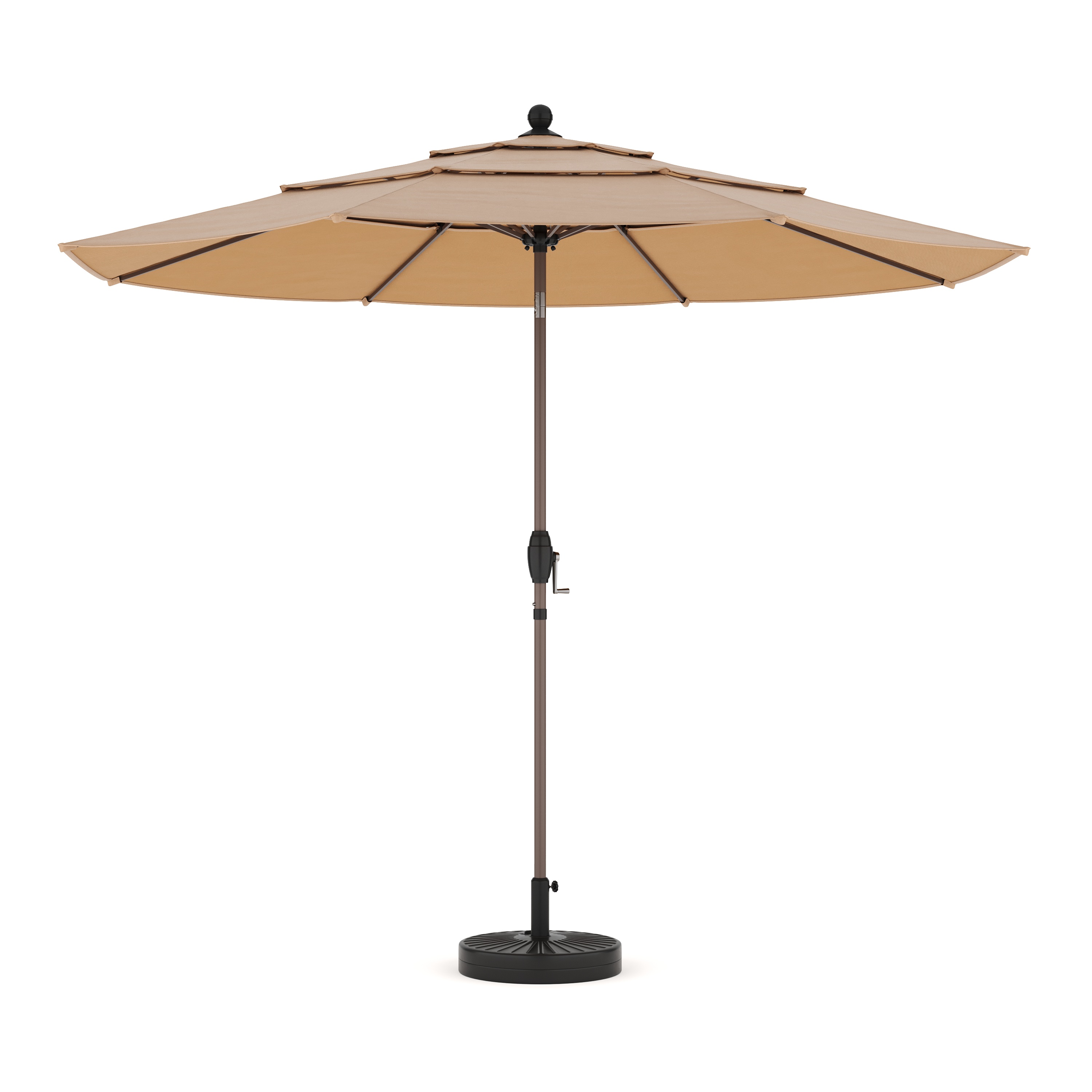Sonnenschirm MARISOL 300 cm braun