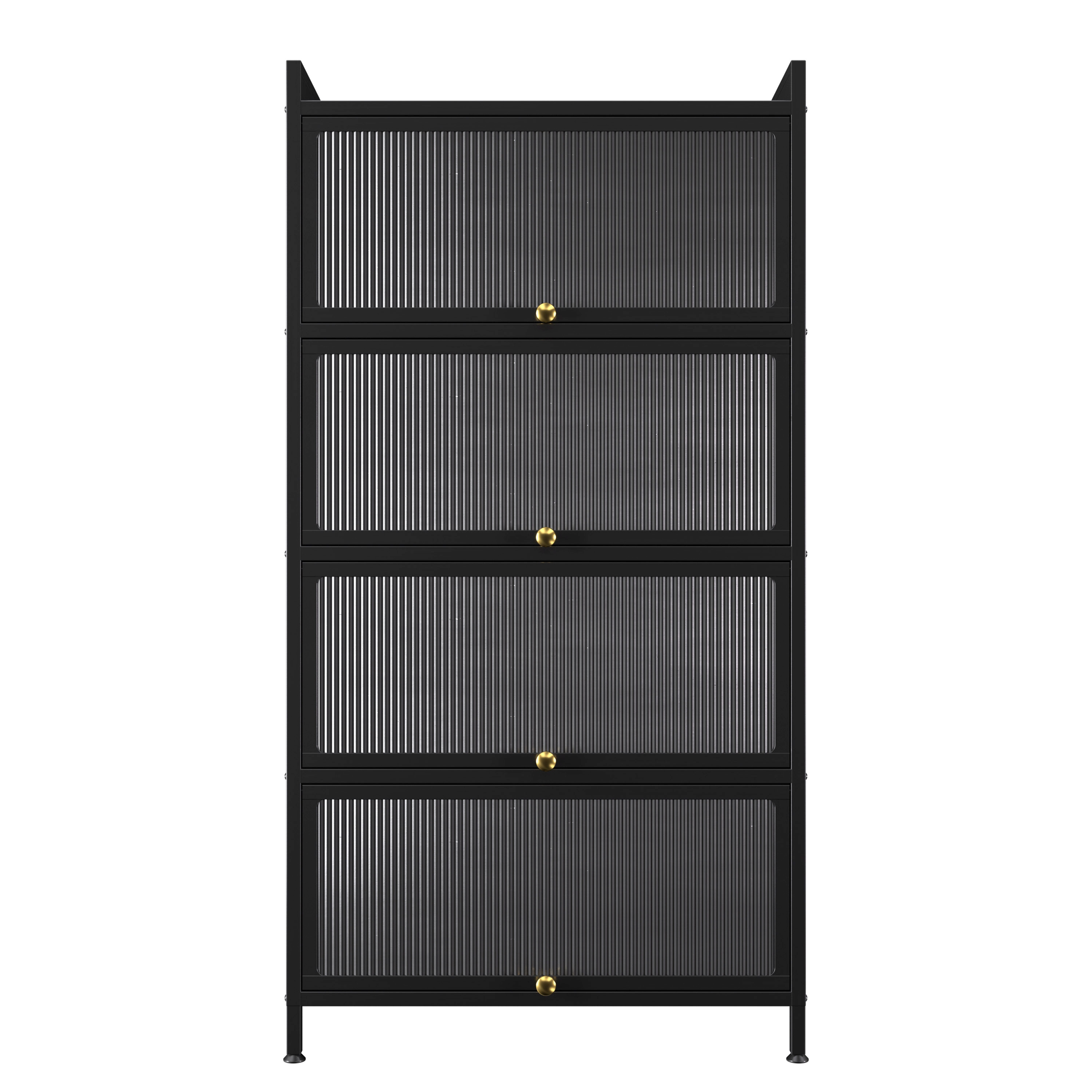 Küchenregal Metall 70 x 142 cm schwarz