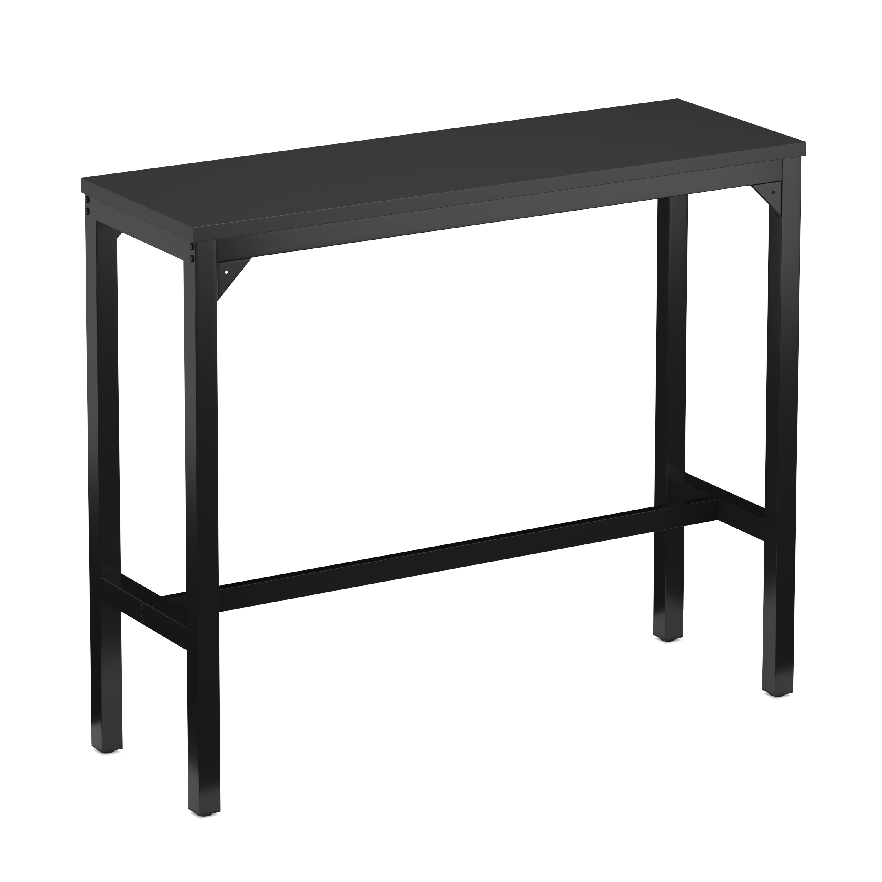 Bartisch PIETRO 120 x 40 x 100 cm schwarz