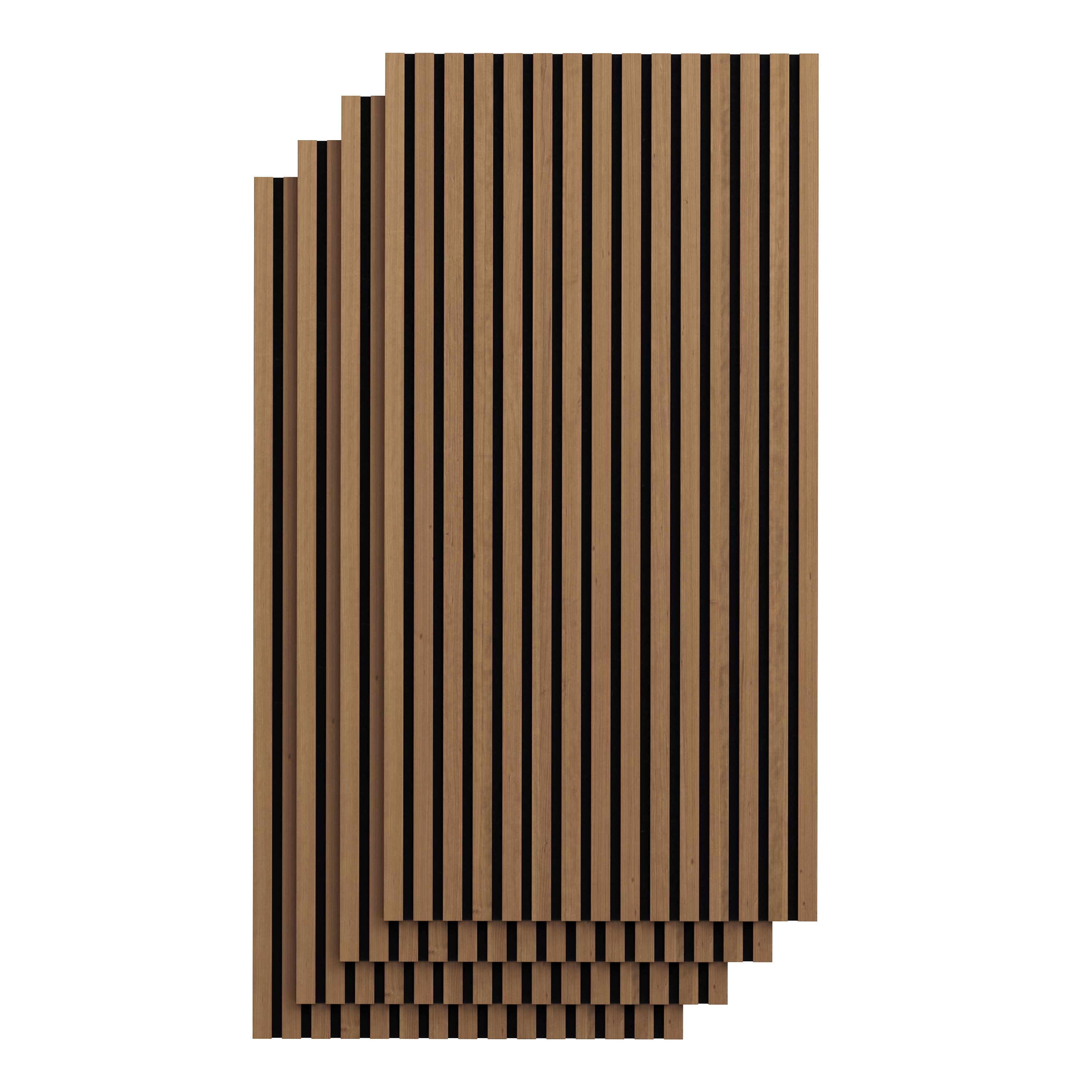 Akustikpaneel Holz 4er Set 120 x 60 cm