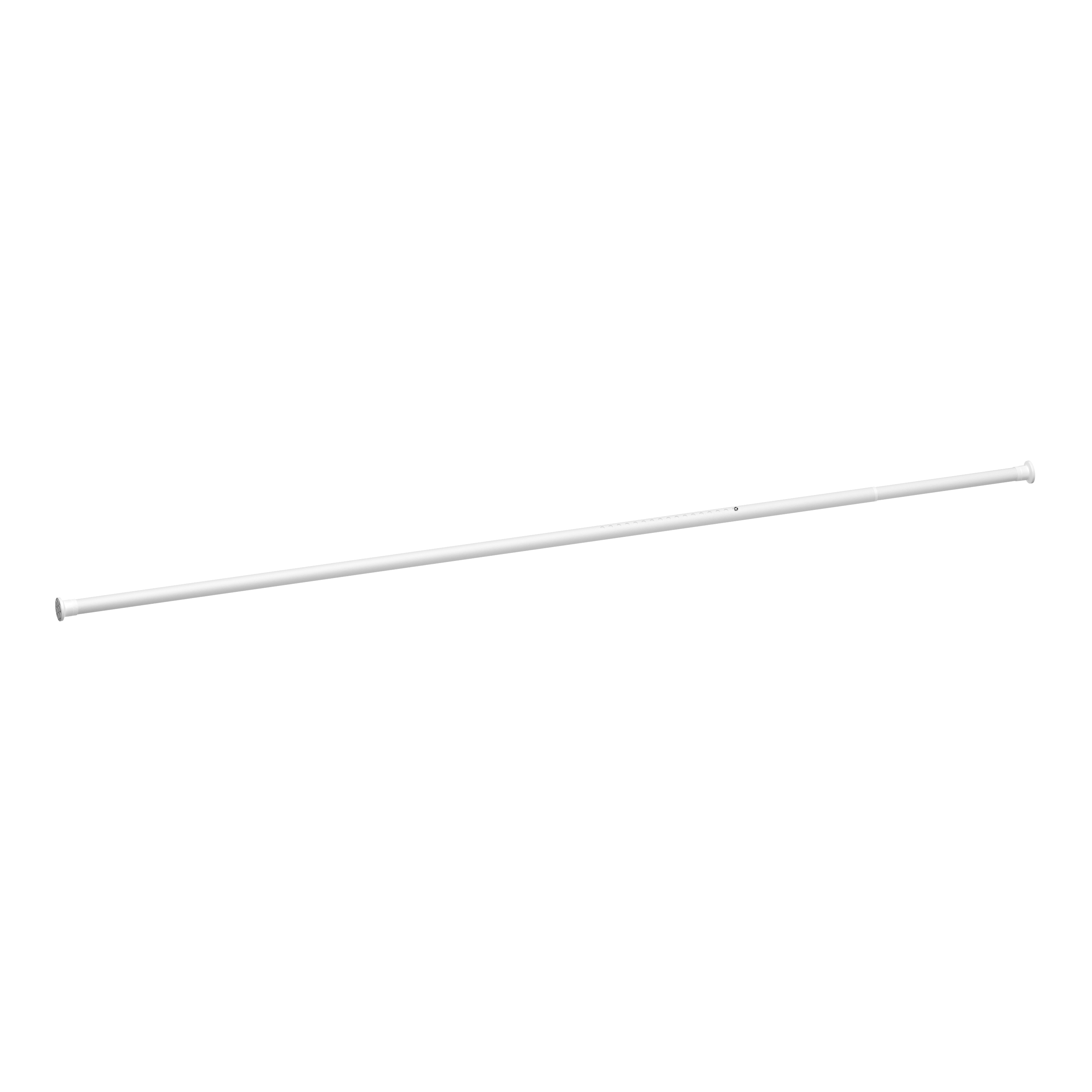 Vorhangstange 310 - 360 cm weiss