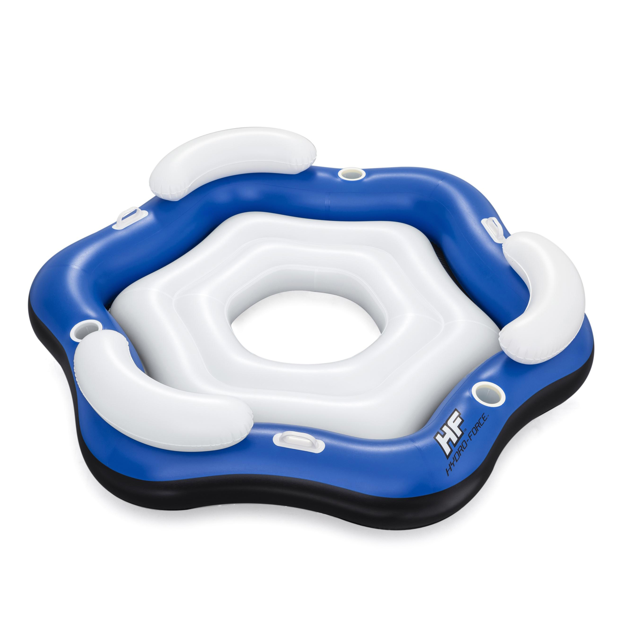 Badeinsel Schwimmring X3 191 x 173 cm