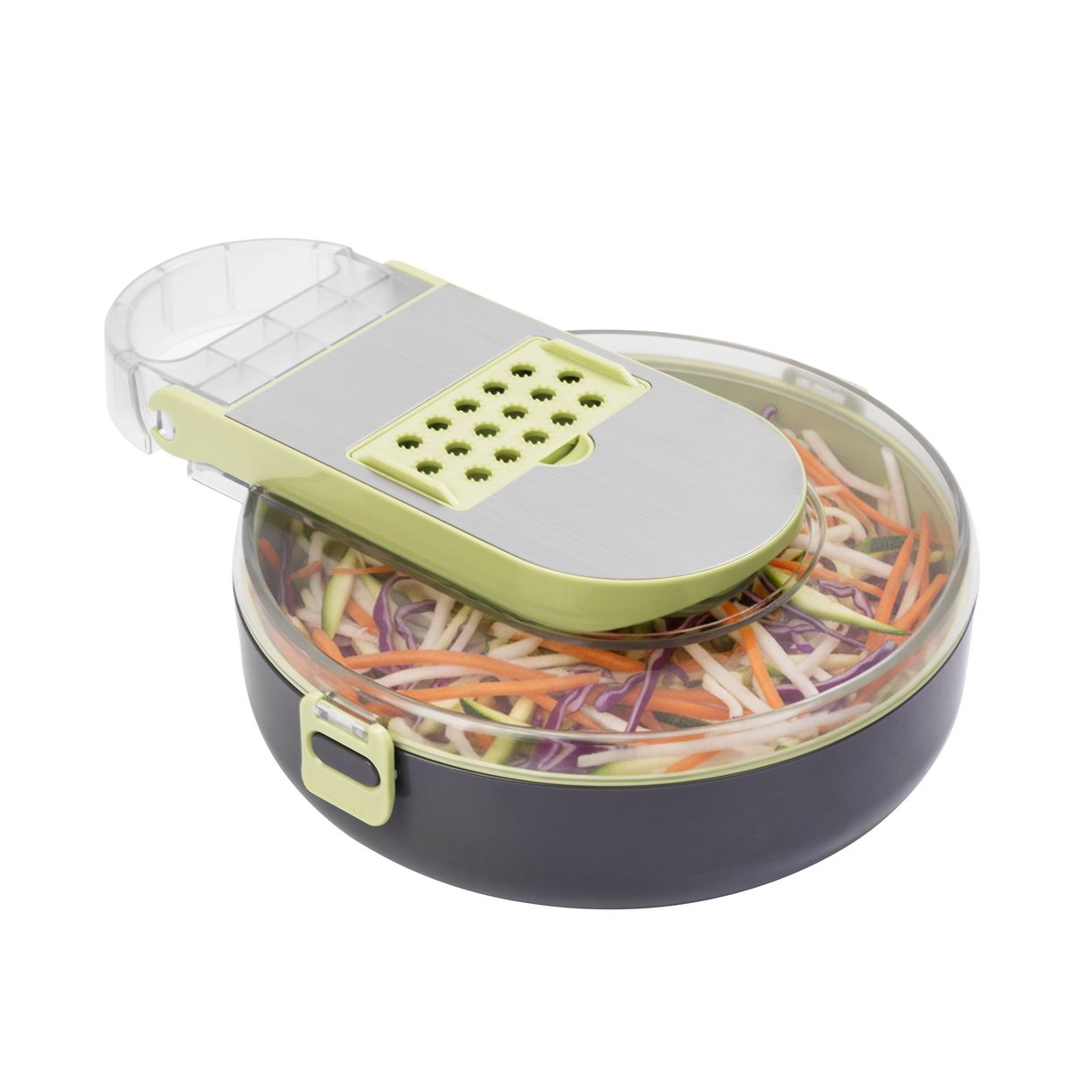 Ensemble de 15 coupe-légumes ronds en acier inoxydable