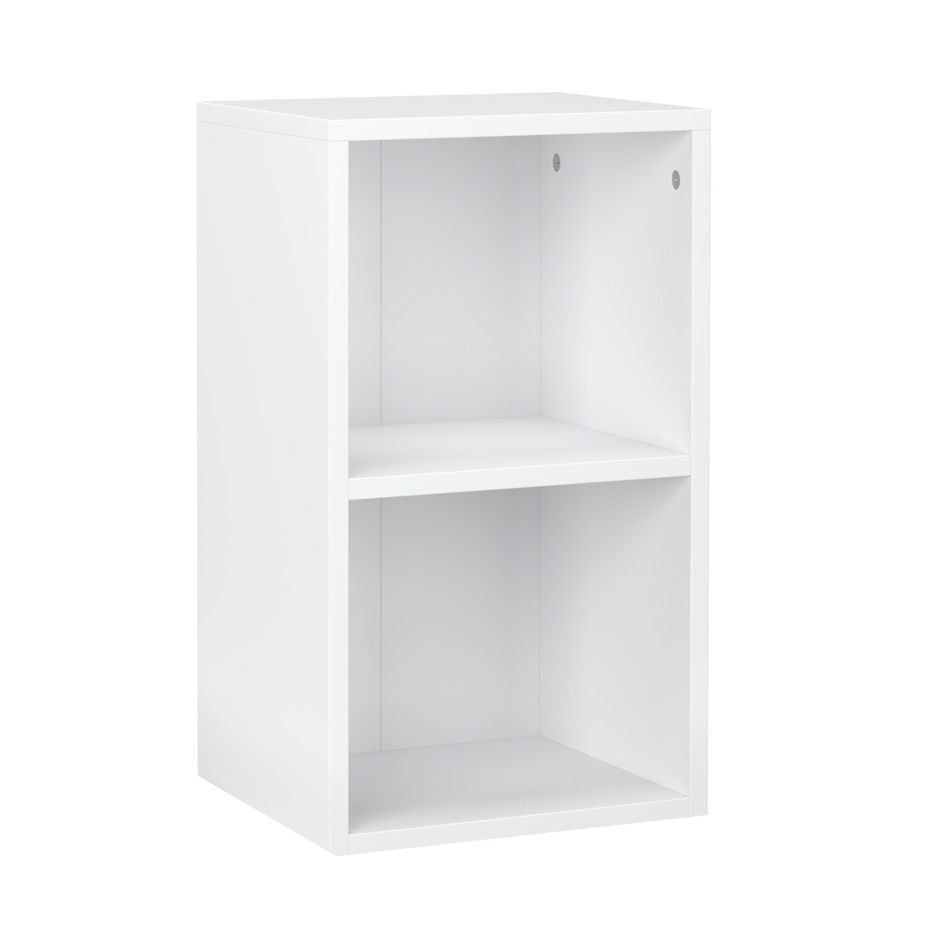 Bücherregal TAINARA 2 Fächer 30 x 54 cm weiss