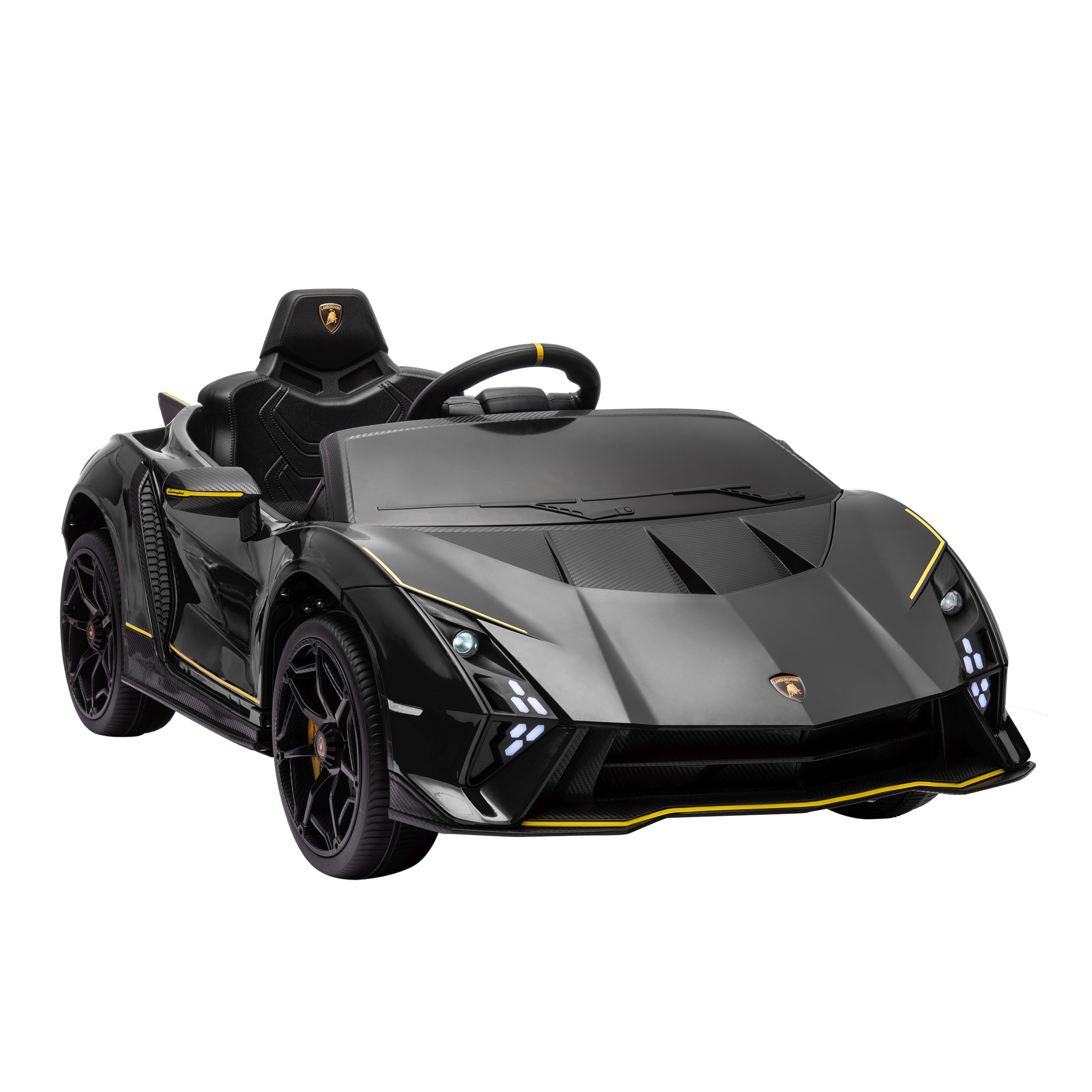 Elektroauto Kinder Lamborghini Autentica schwarz