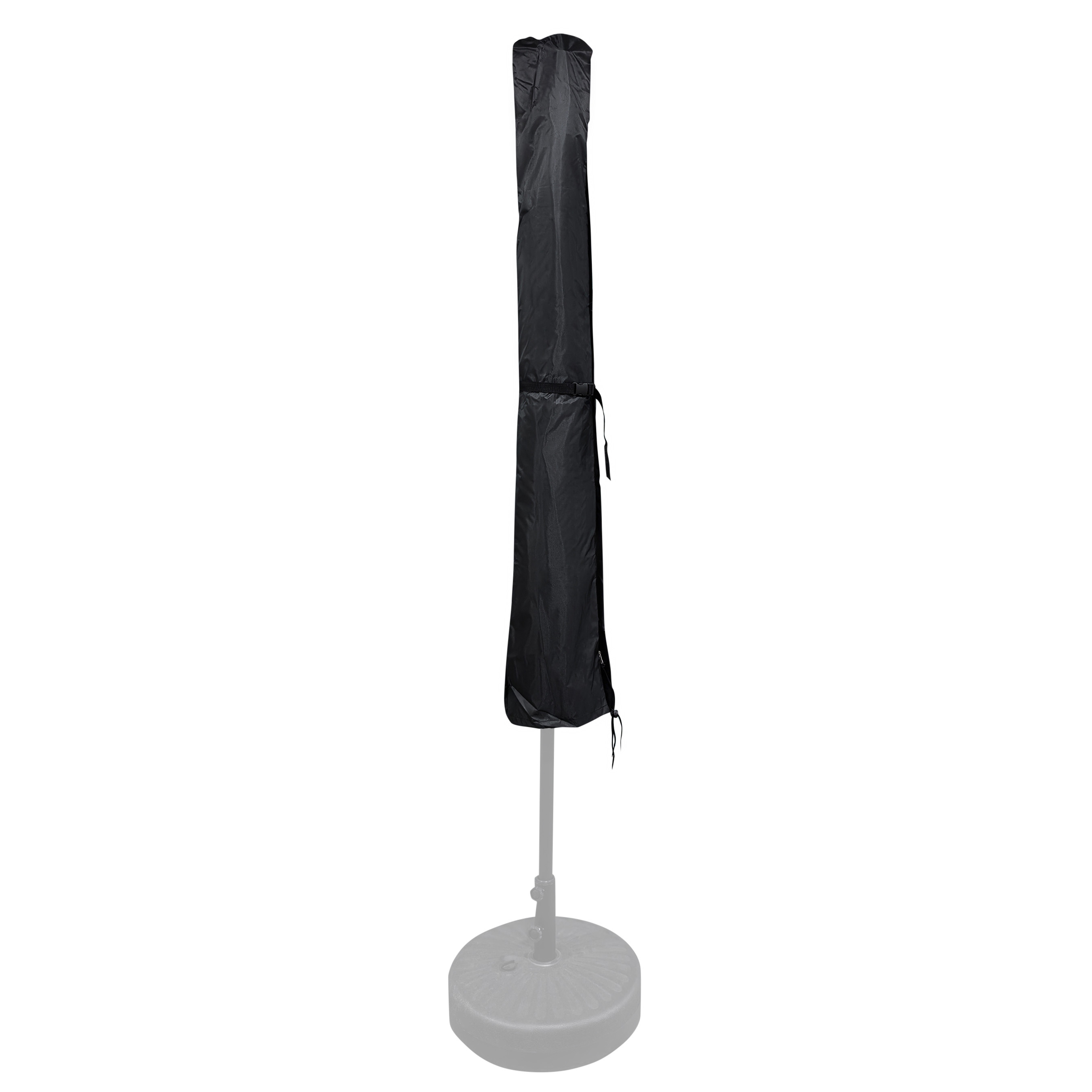 Abdeckplane für Sonnenschirm 300 cm schwarz