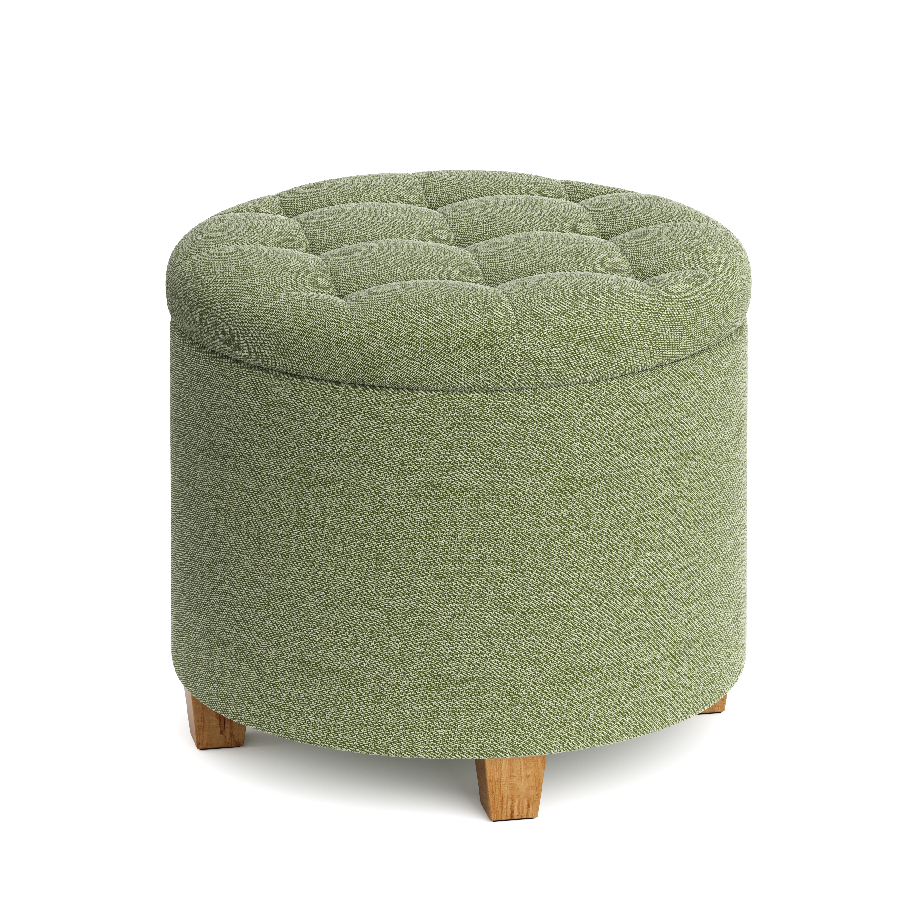 Sitzhocker mit Stauraum RIM hellgrün