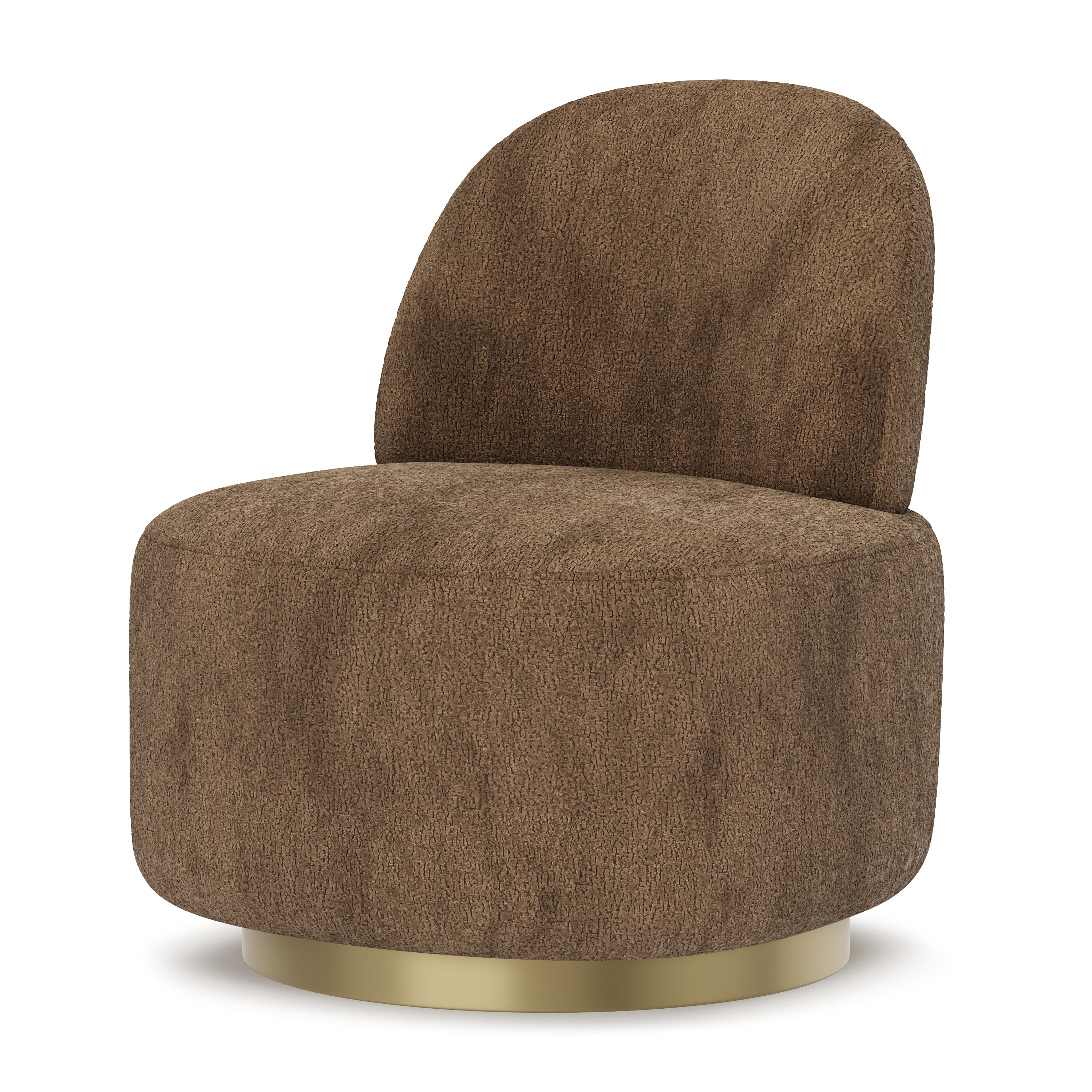 Sessel FIEN braun/gold