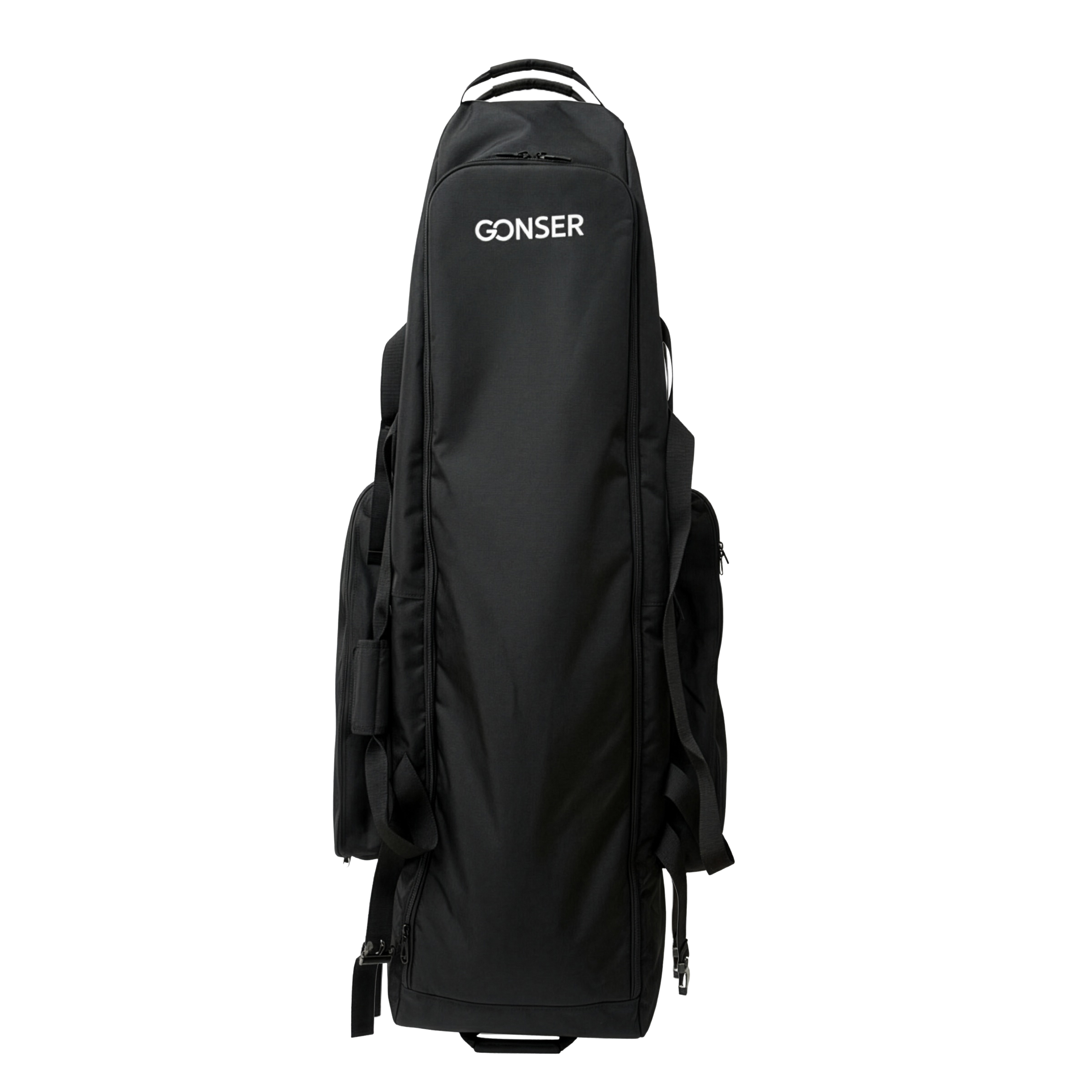 Golf Reisetasche mit Rollen schwarz