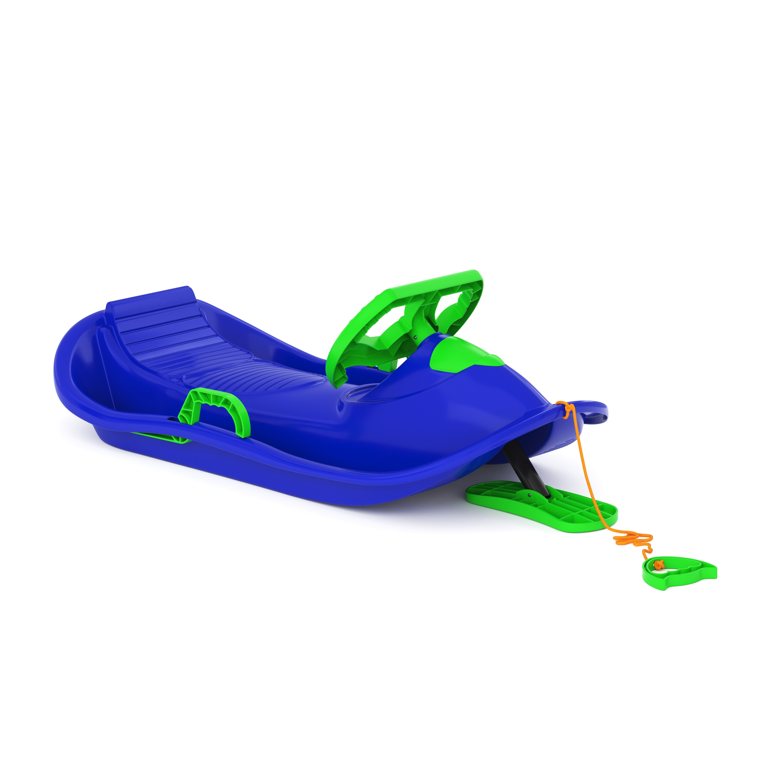 Schlitten ASSEL blau