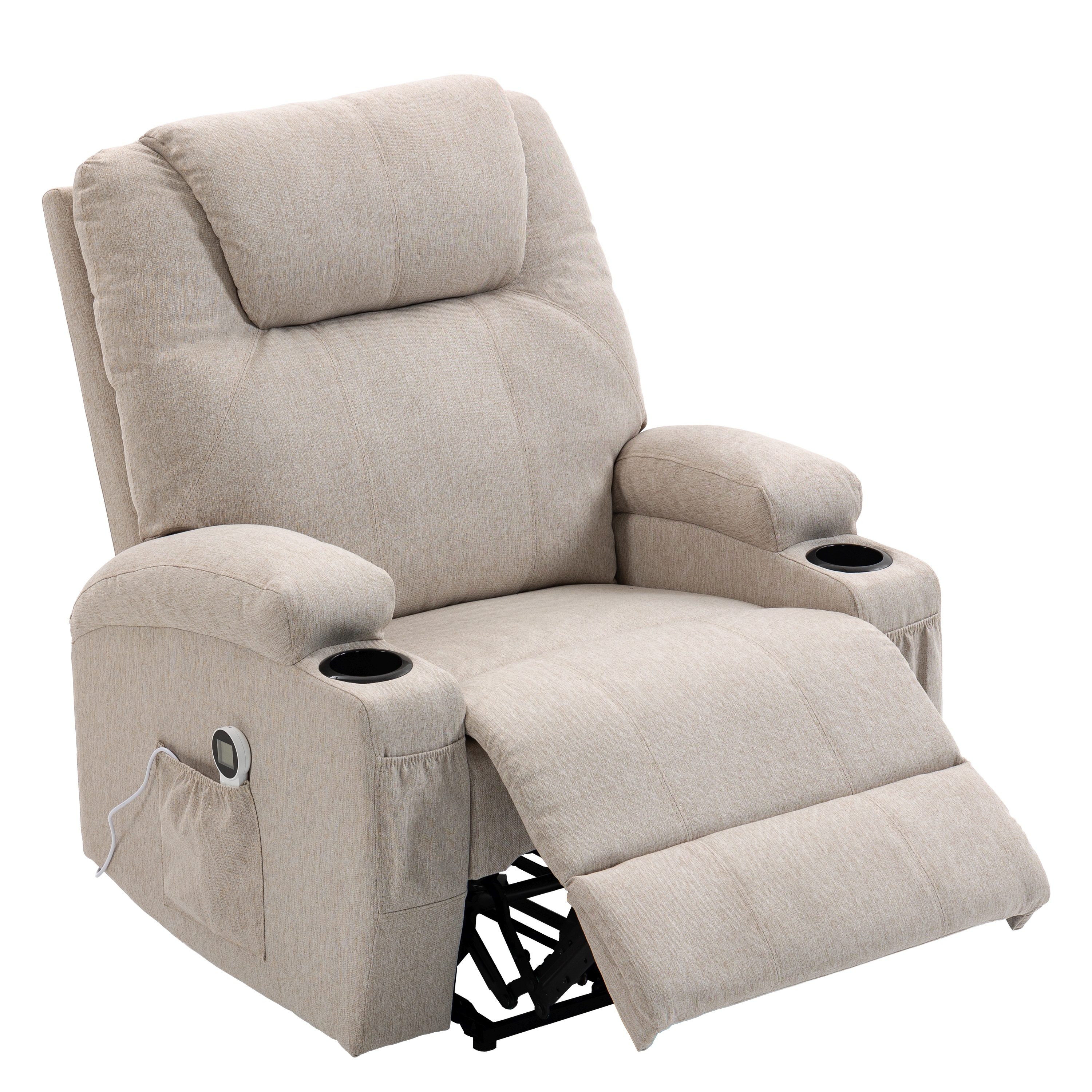 Relaxsessel FRENY mit Massagefunktion beige