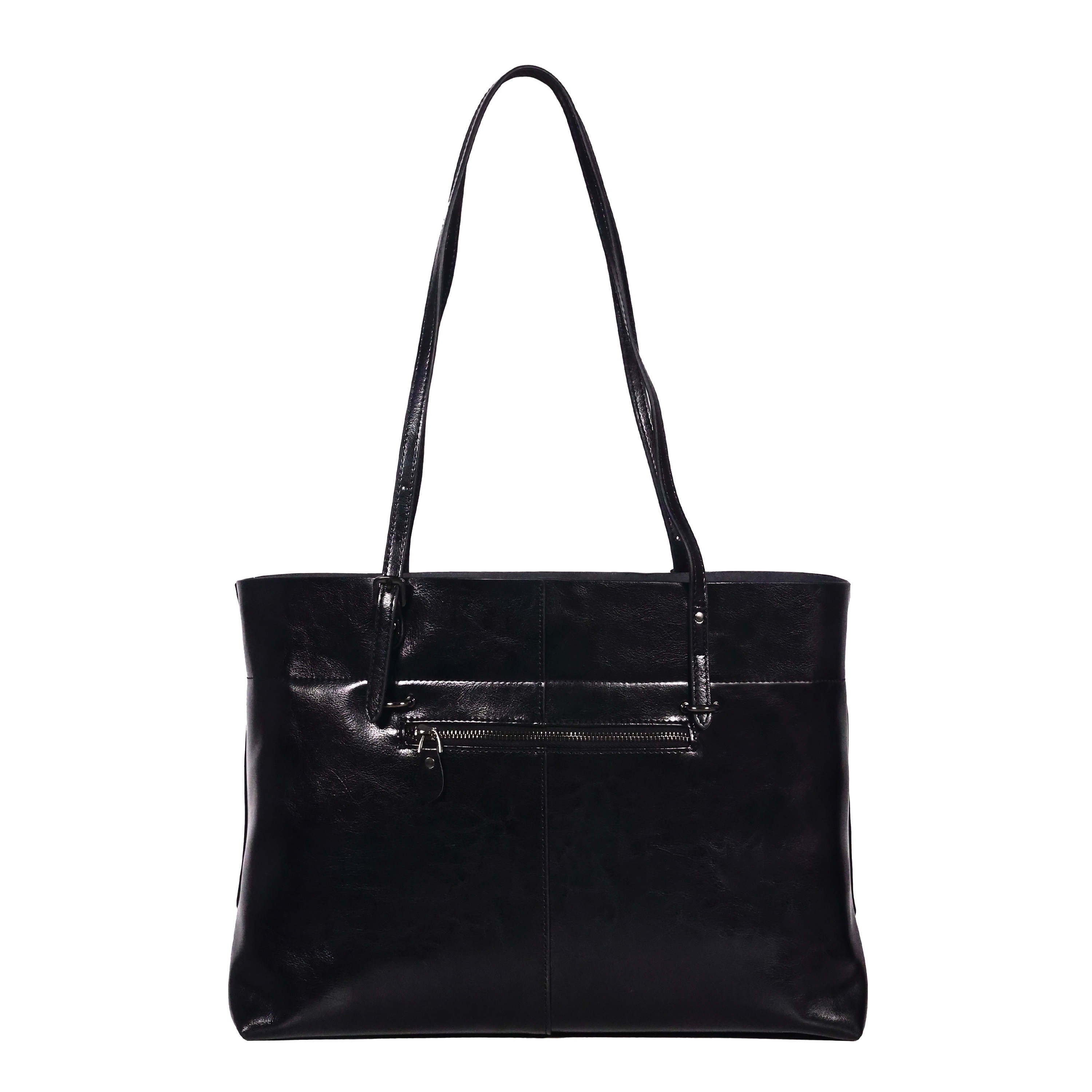 Ledertasche GRACE schwarz