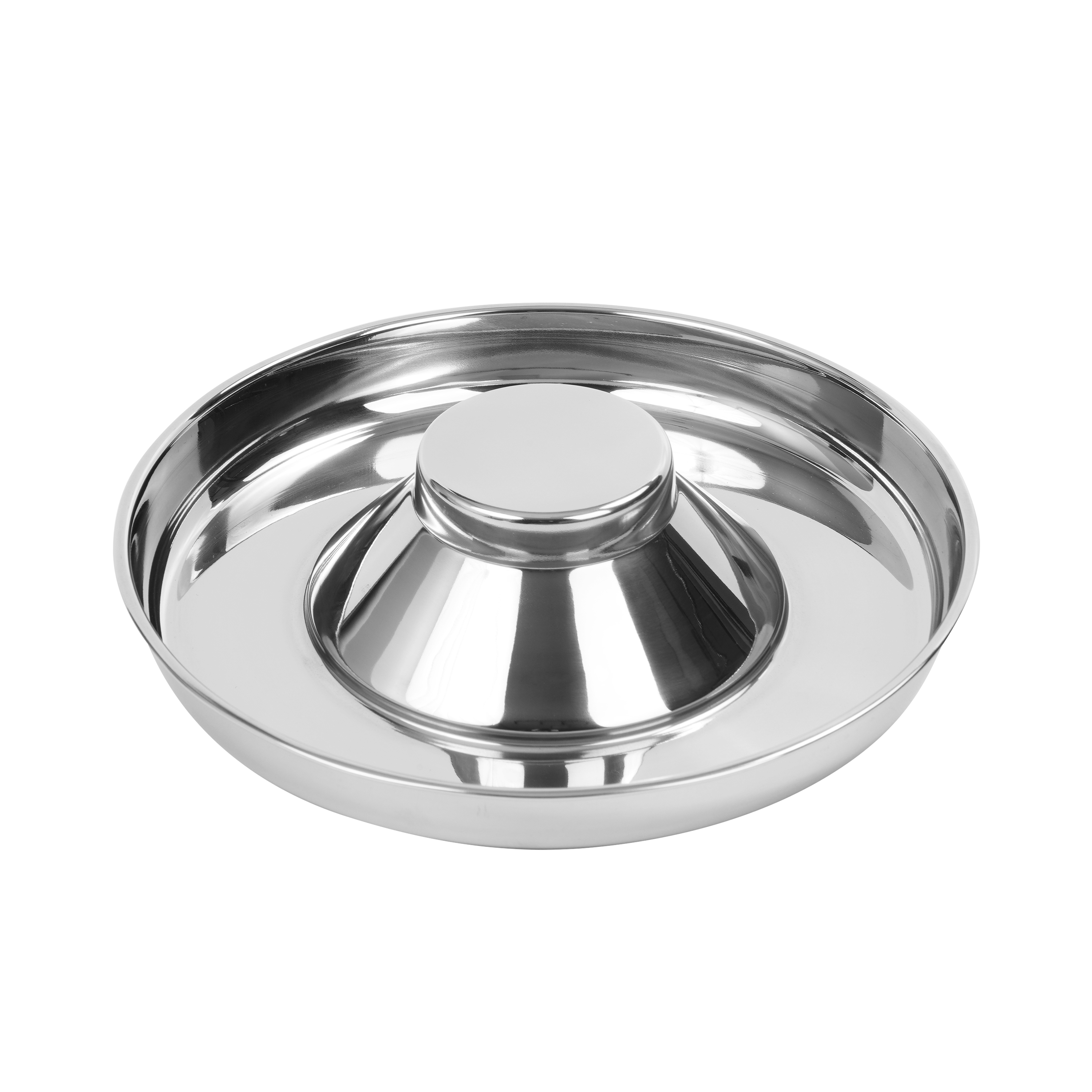 Fressnapf für Welpen Edelstahl 1000 ml silber