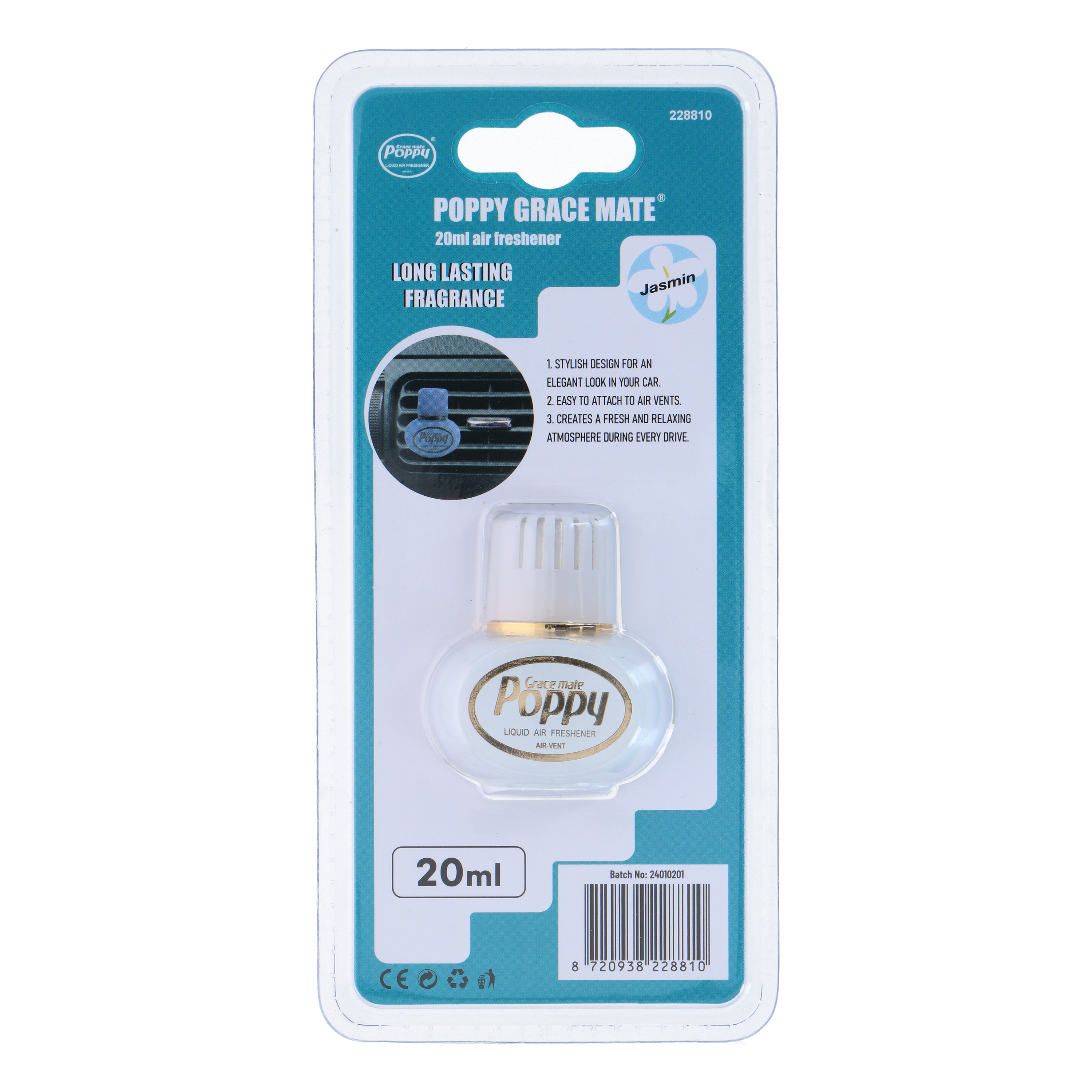 Lufterfrischer Auto 20 ml Jasmin