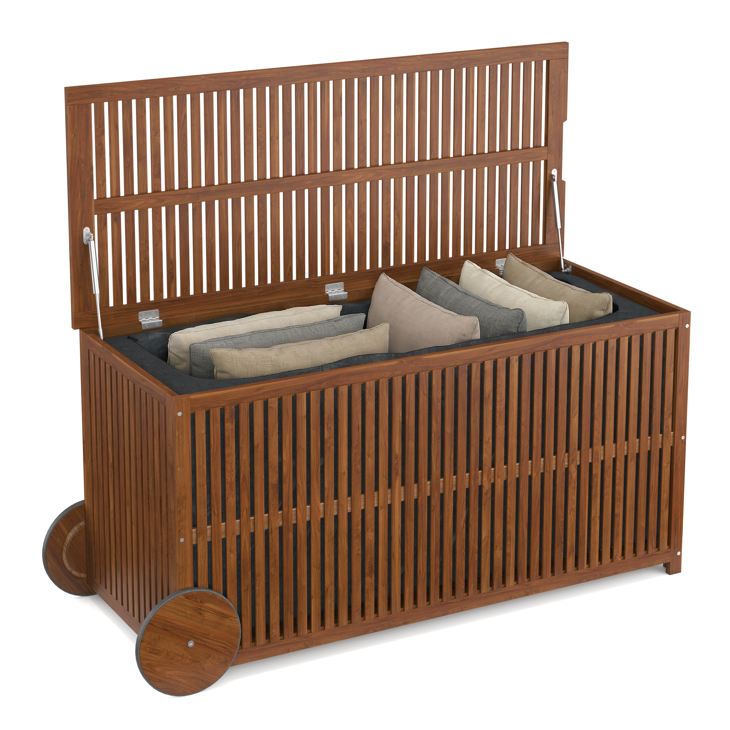 Gartenbox Holz BOXLY 117 x 52 x 59 cm