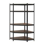 Corner shelf vintage BONITA 90 x 40 x 180 cm