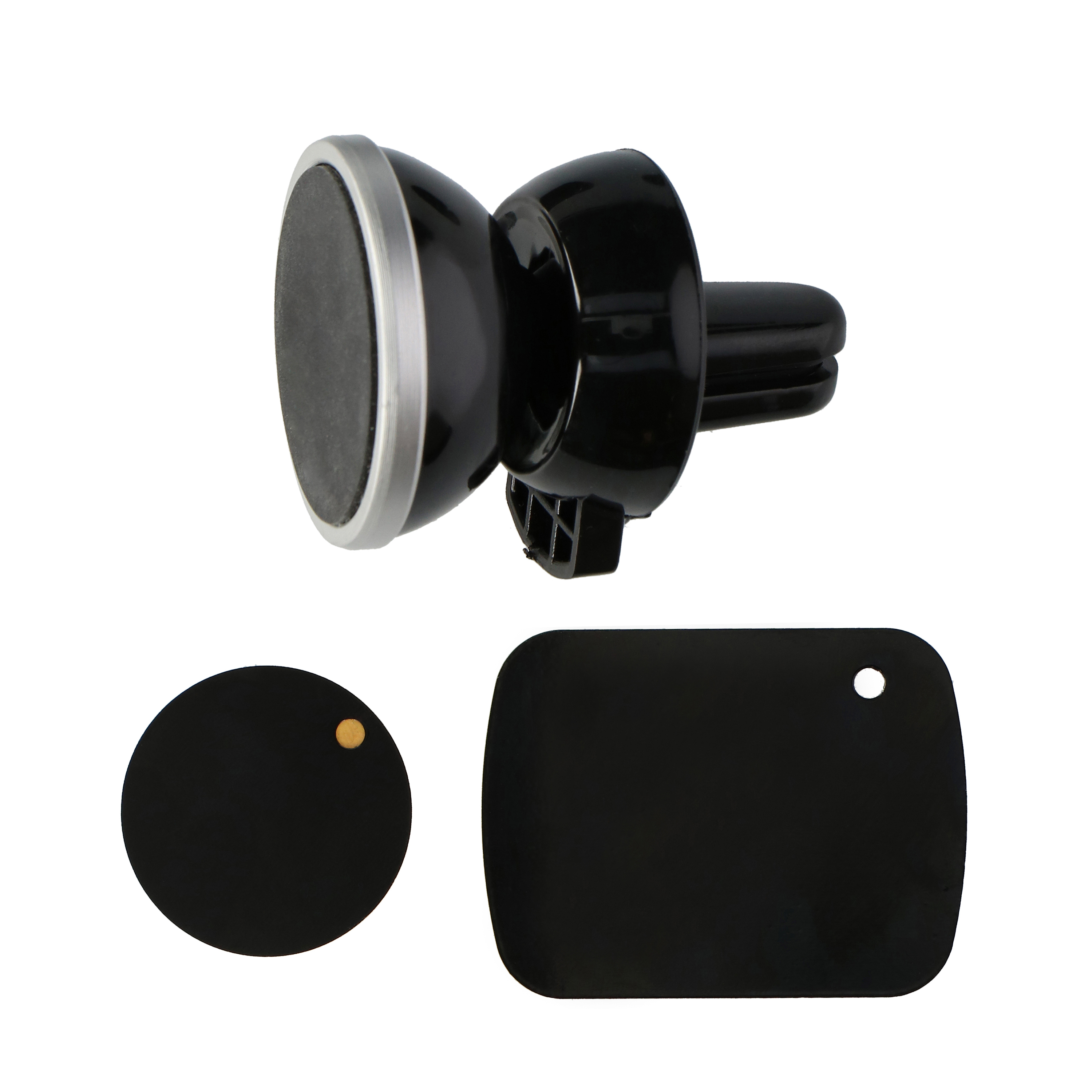 Handyhalterung Auto magnetisch grau