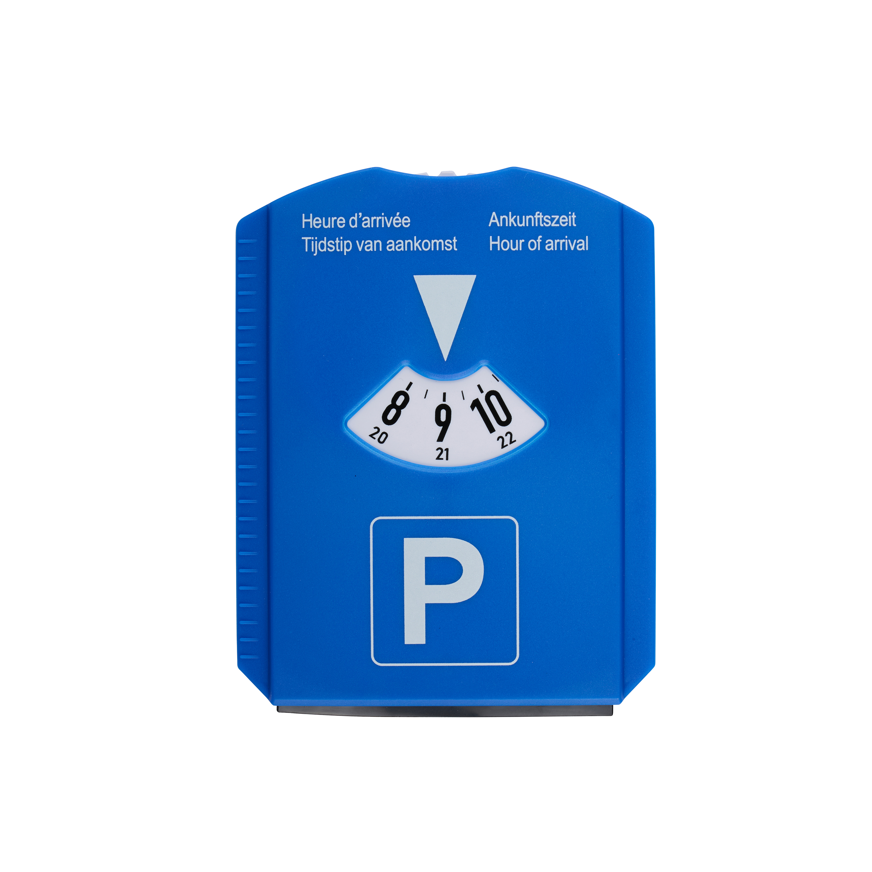 Parkscheibe blau 15 x 12 cm