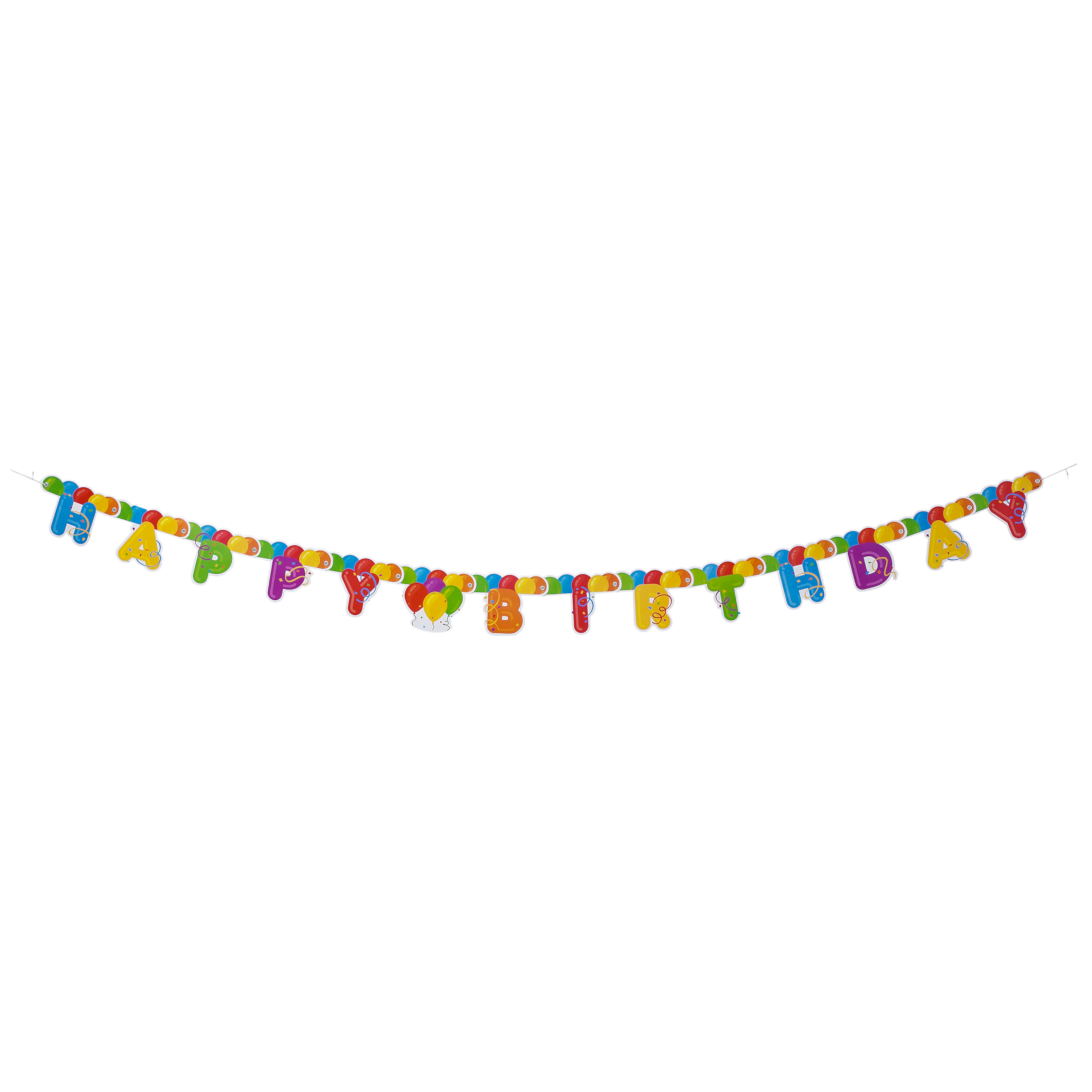 Girlande HAPPY BIRTHDAY 175 cm