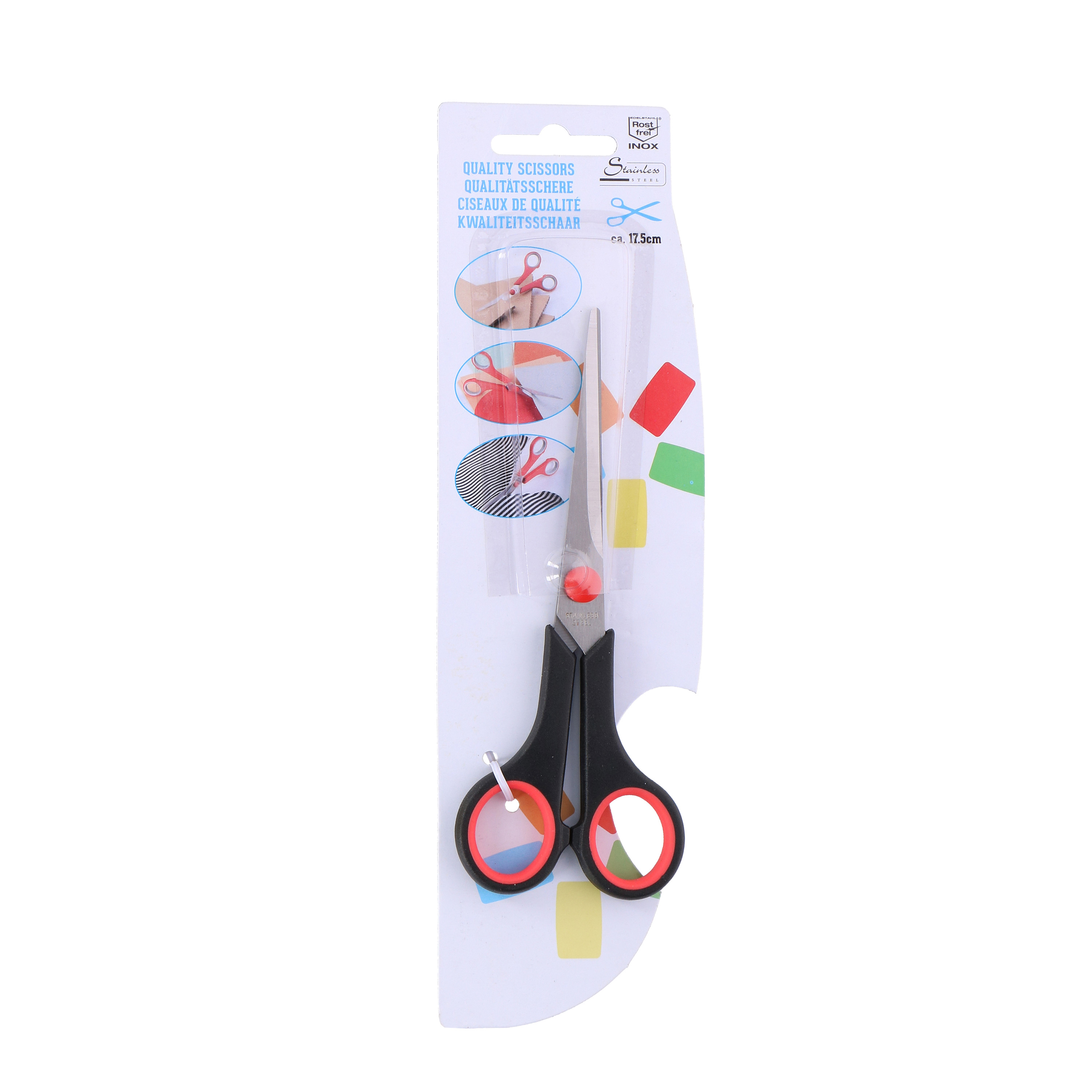 Schere Edelstahl 17.5 cm
