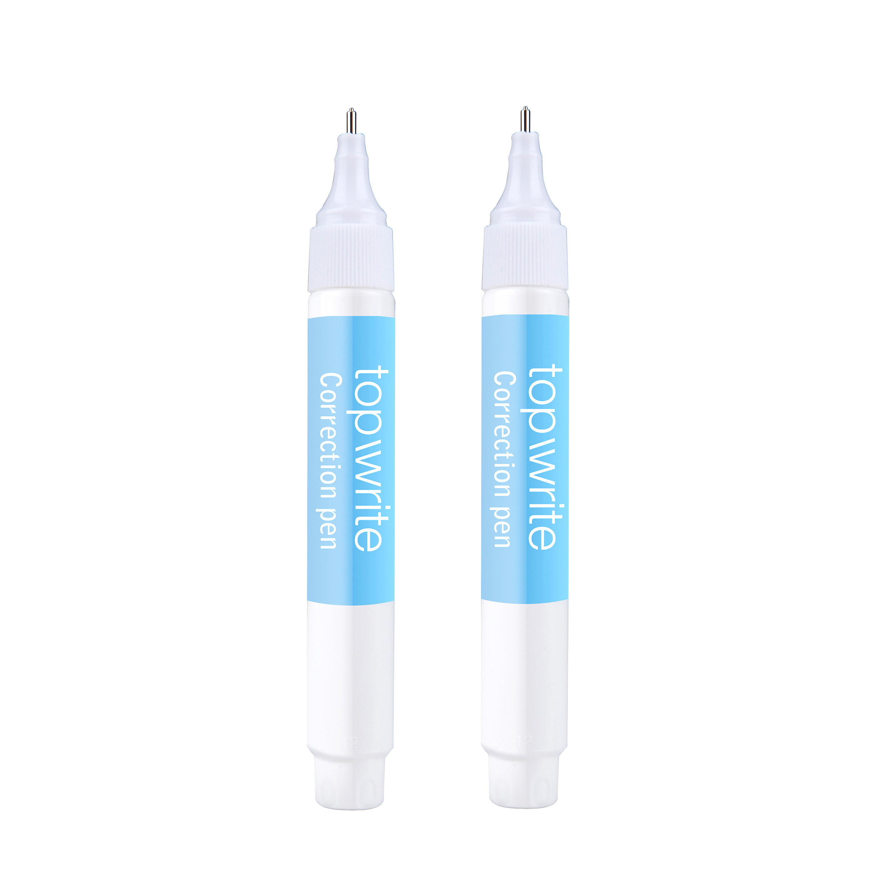 Korrekturstift 13 cm 2er Set weiss