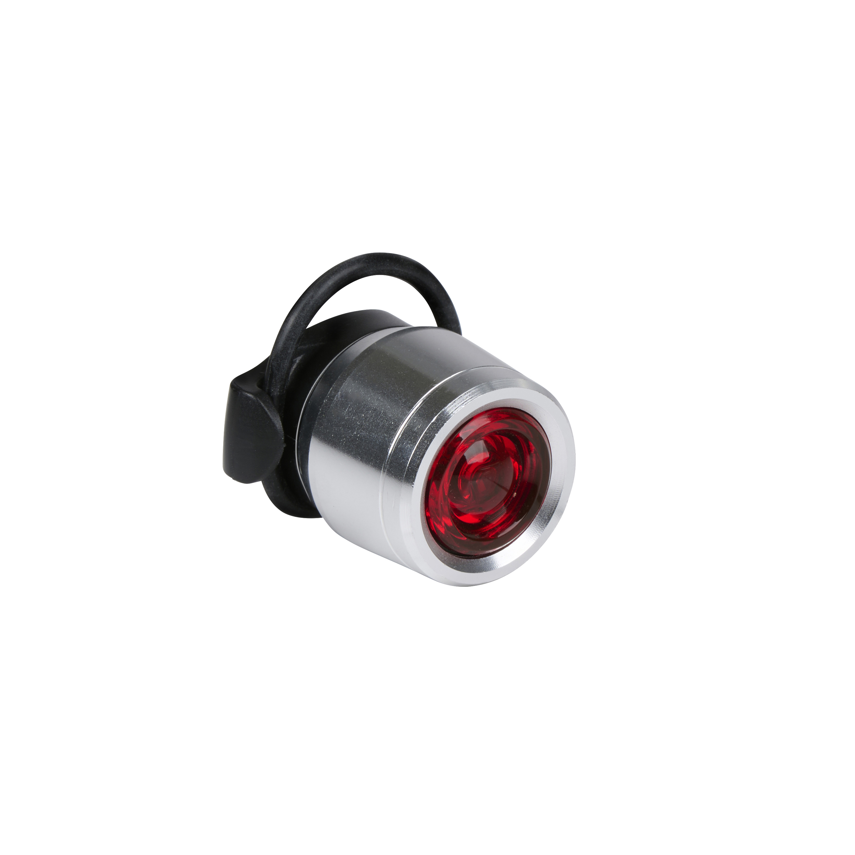 Velolampe Rücklicht schwarz/silber