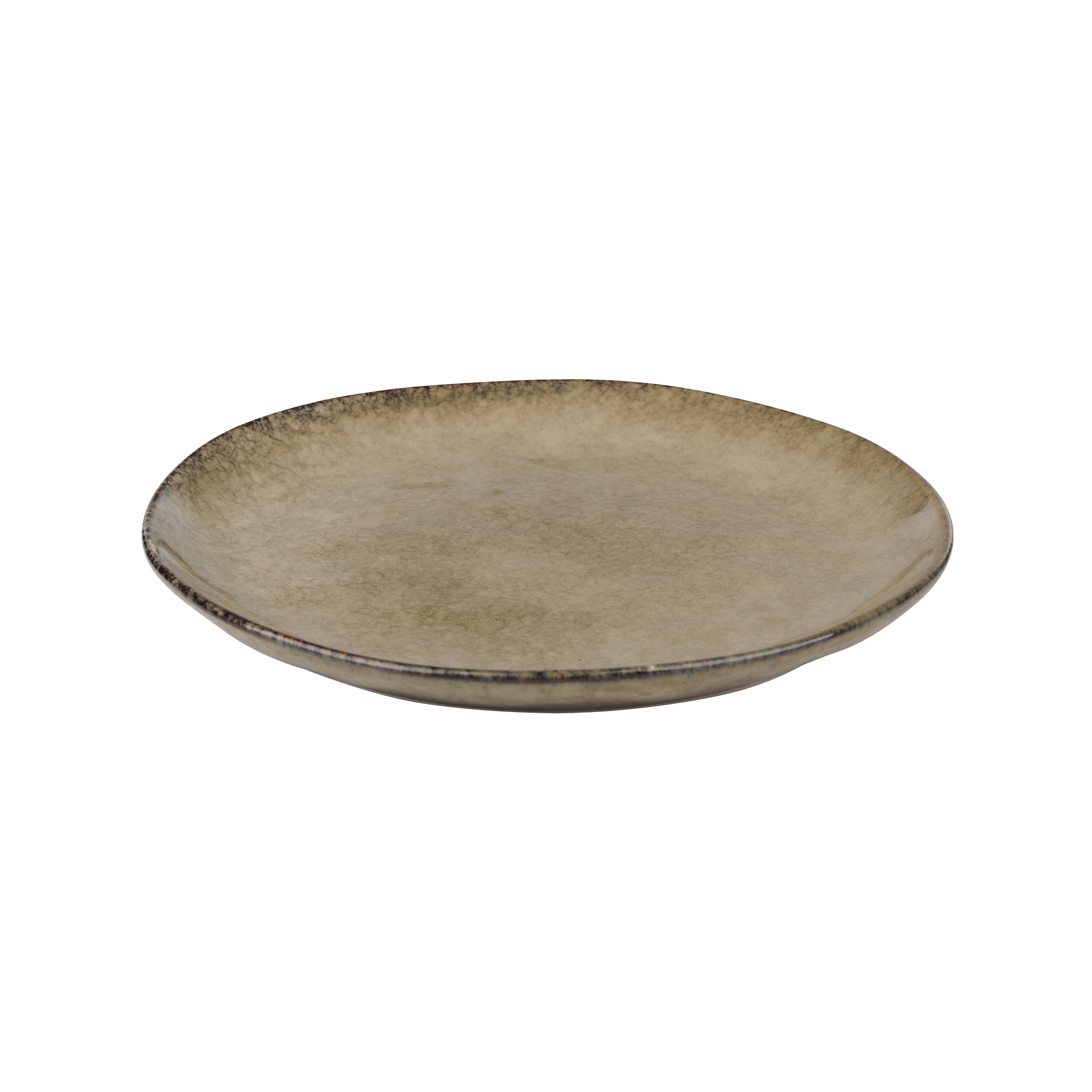 Teller Keramik 20 cm beige