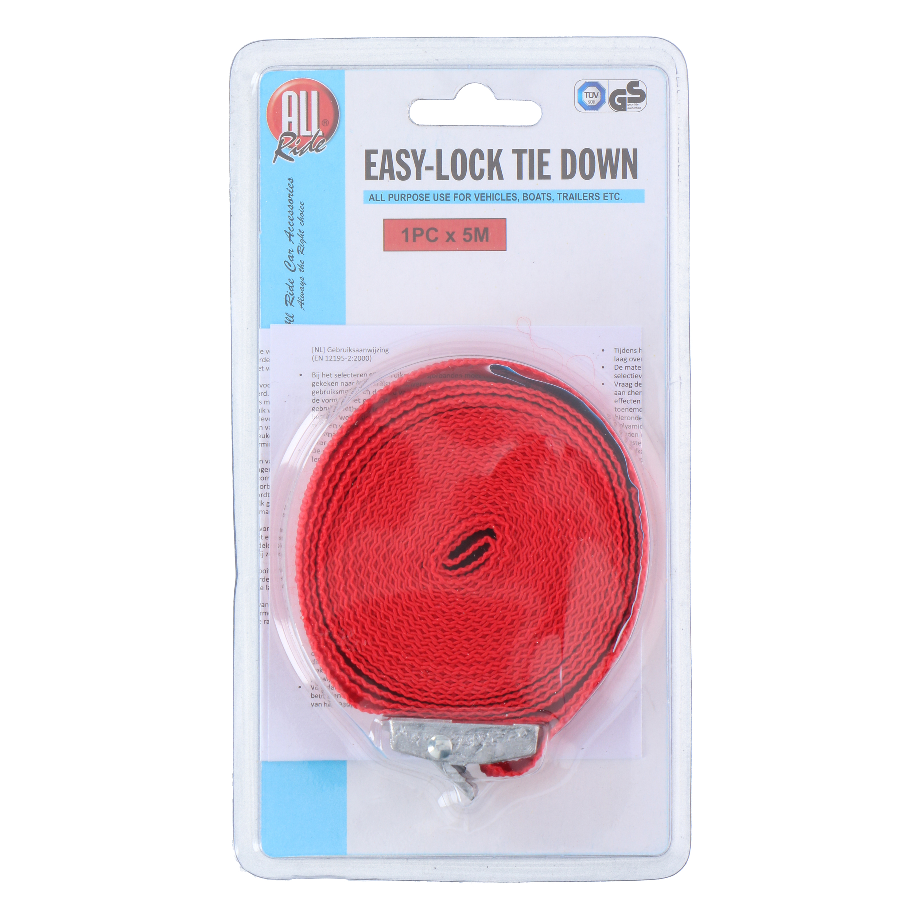 Spanngurt 5 m rot