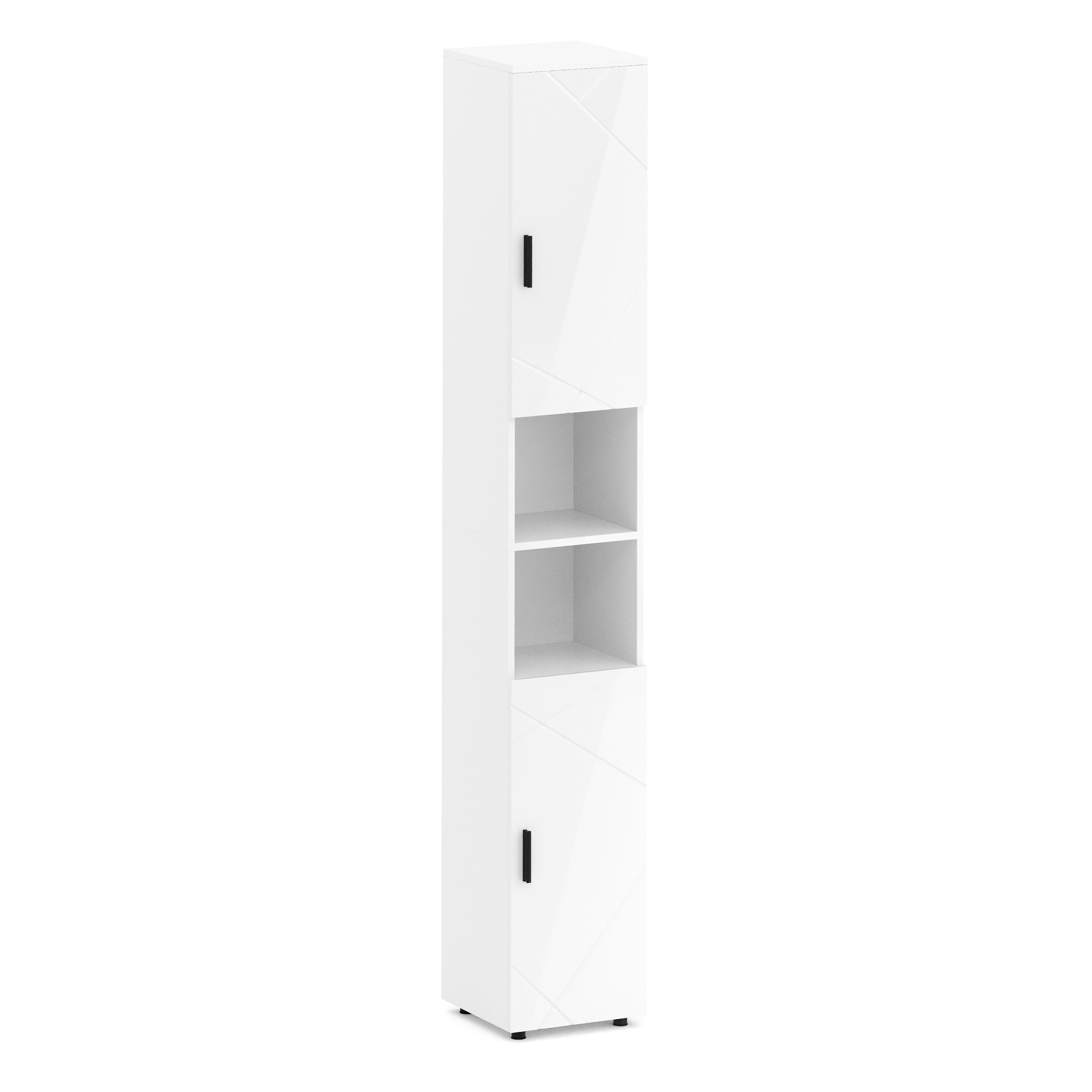 Badezimmerschrank AQUALIA 30 x 30 x 190 cm weiss