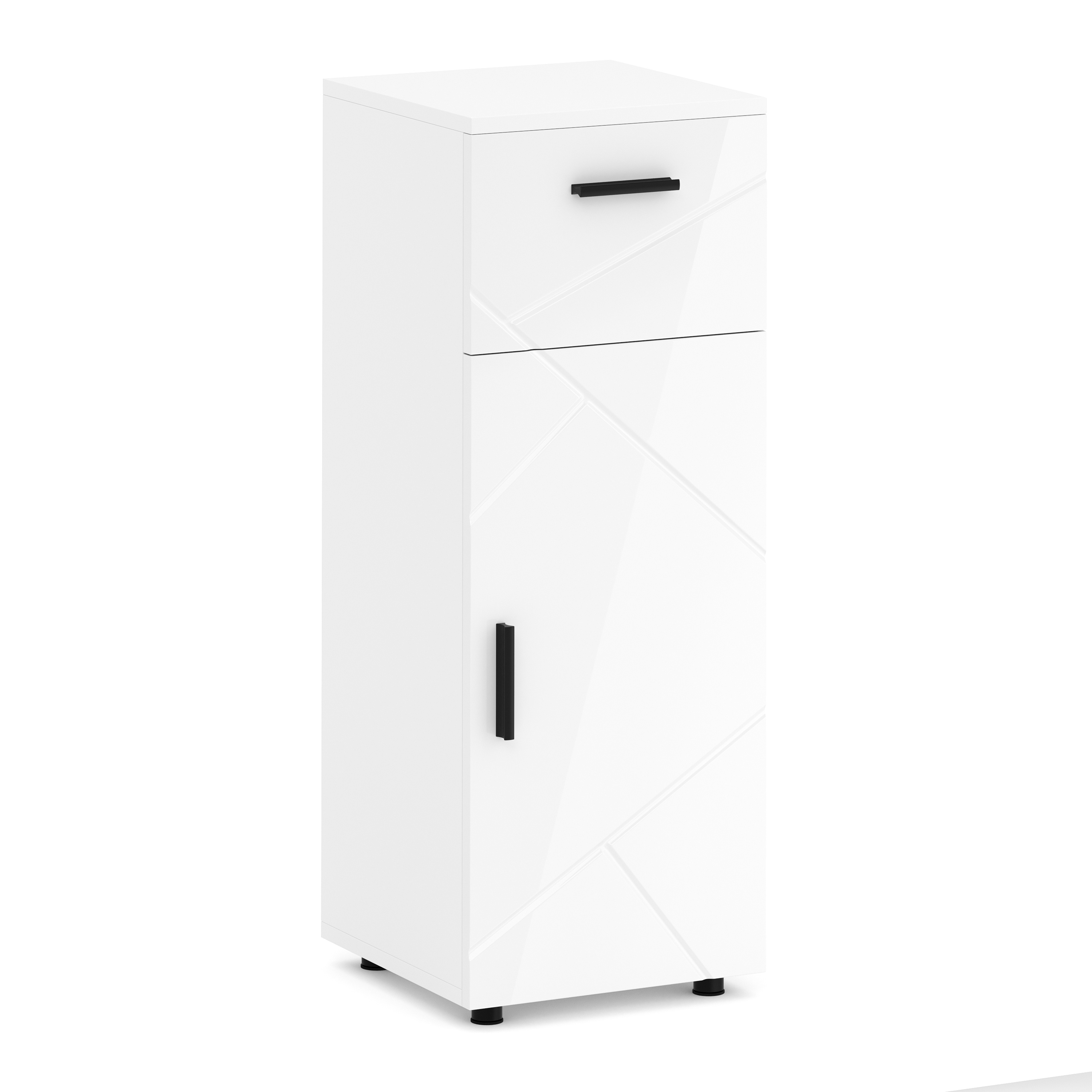 Badezimmerschrank AQUALIA 30 x 30 x 81 cm weiss