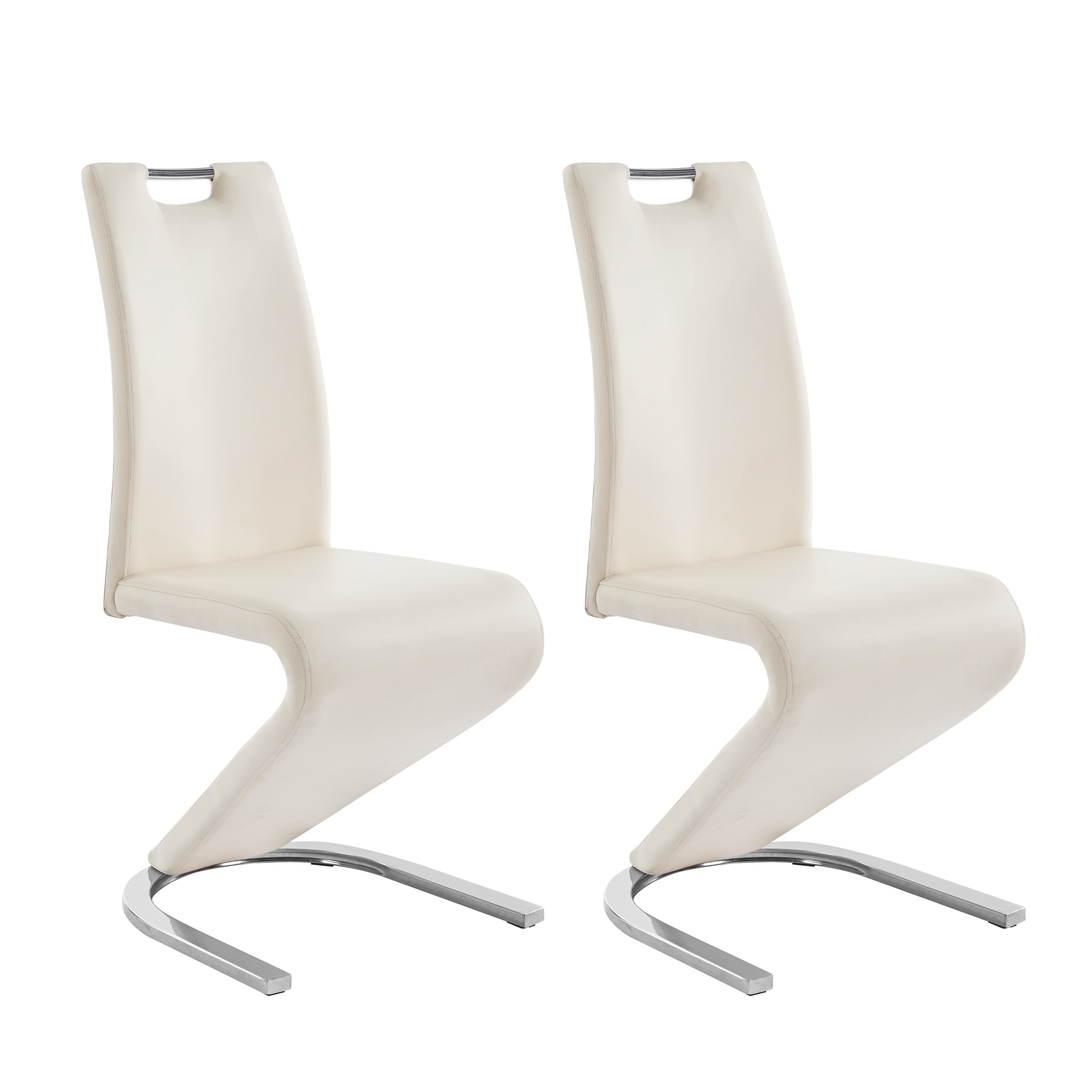 Esszimmerstuhl AQUILA 2er Set beige