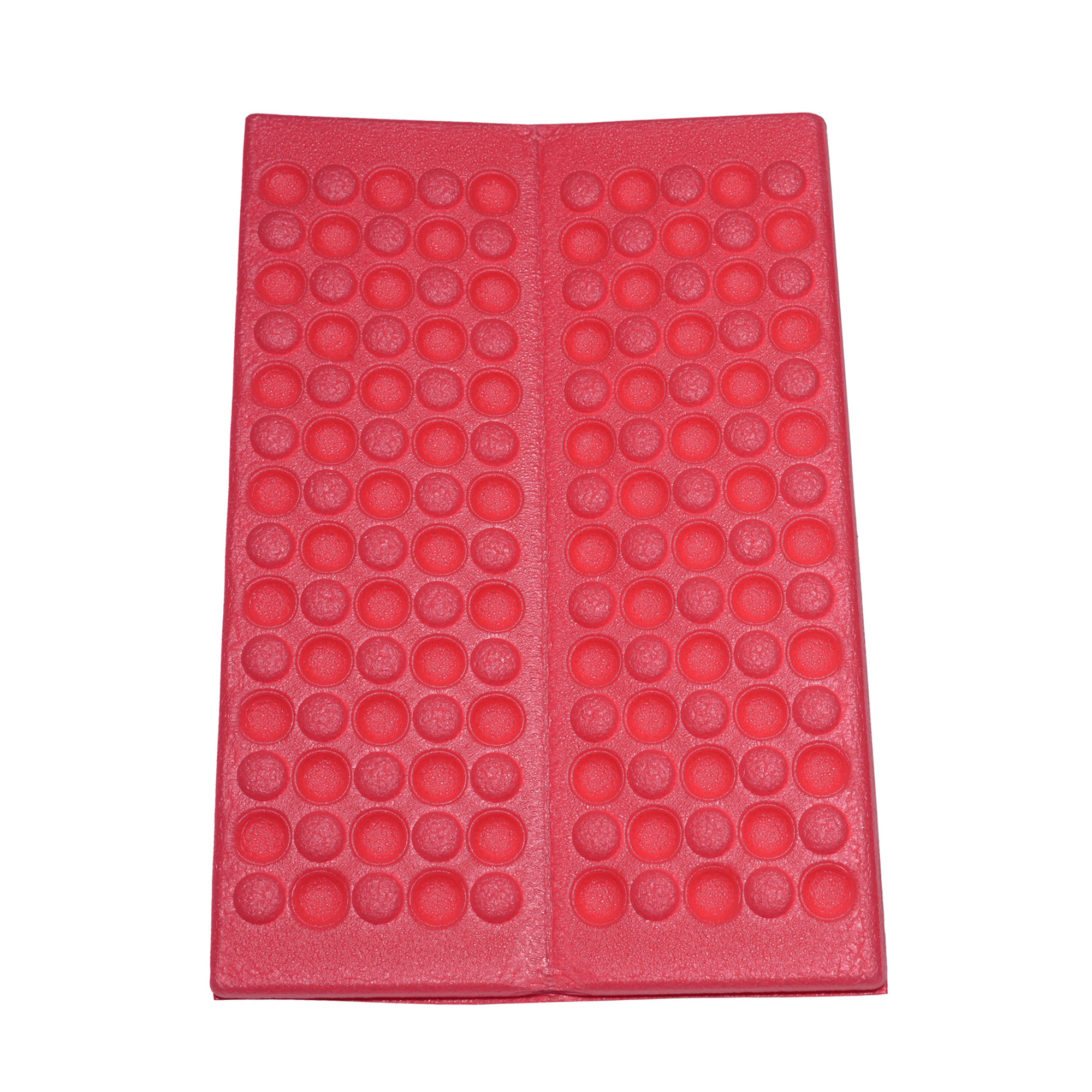Sitzunterlage faltbar 28 x 39 cm anthrazit/rot