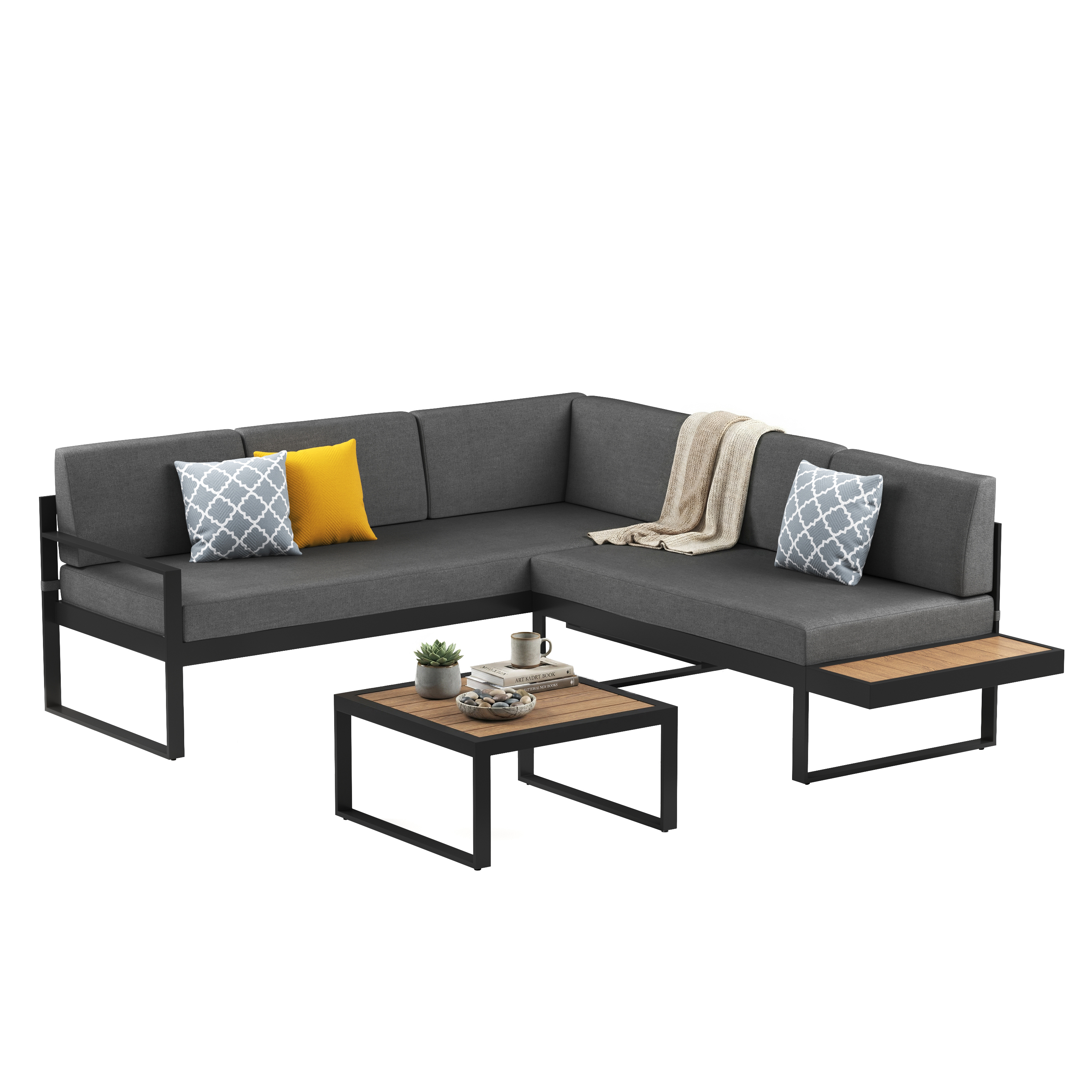 Lounge ALLEGRA anthrazit