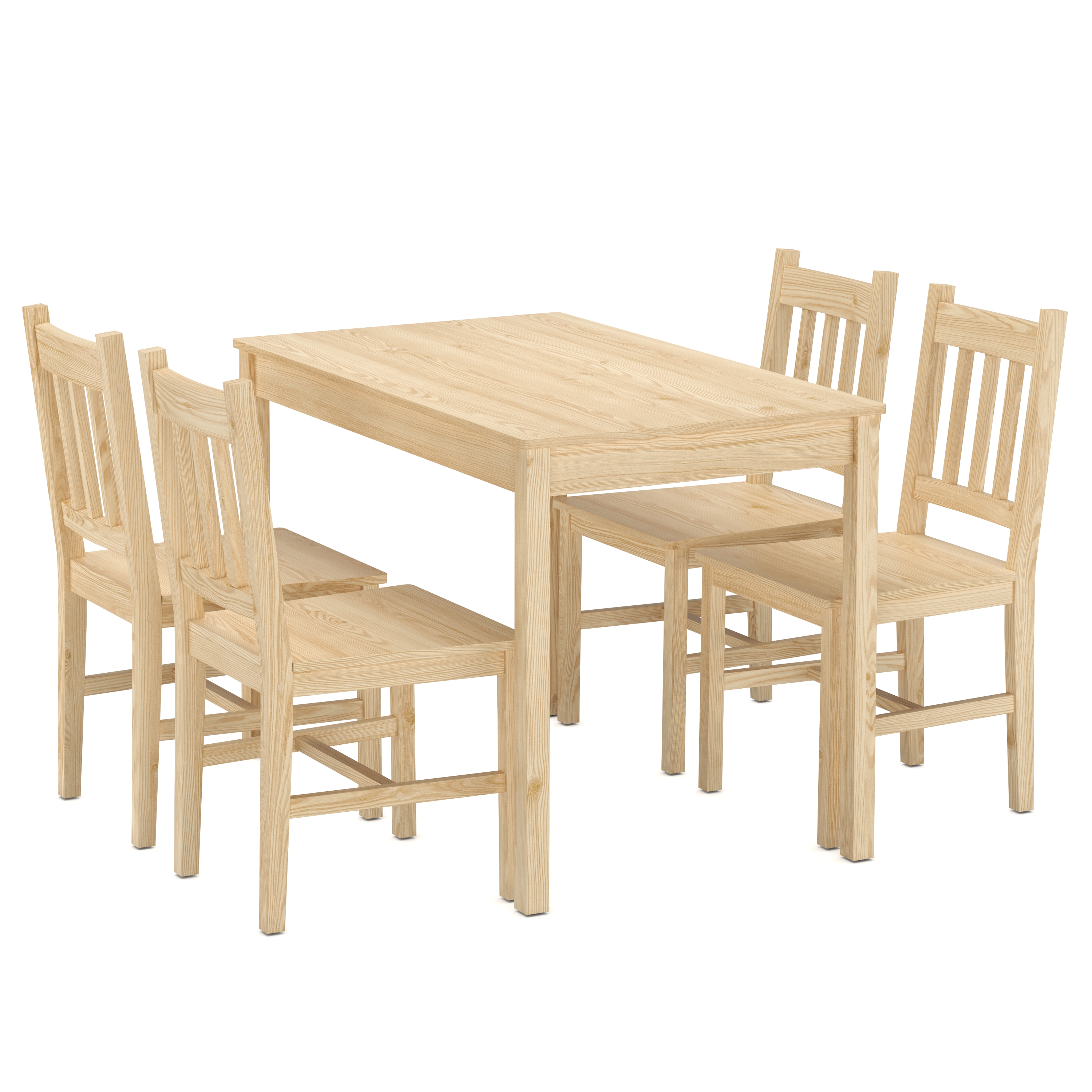 Essgruppe Holz VITTORIA 5-teilig natur