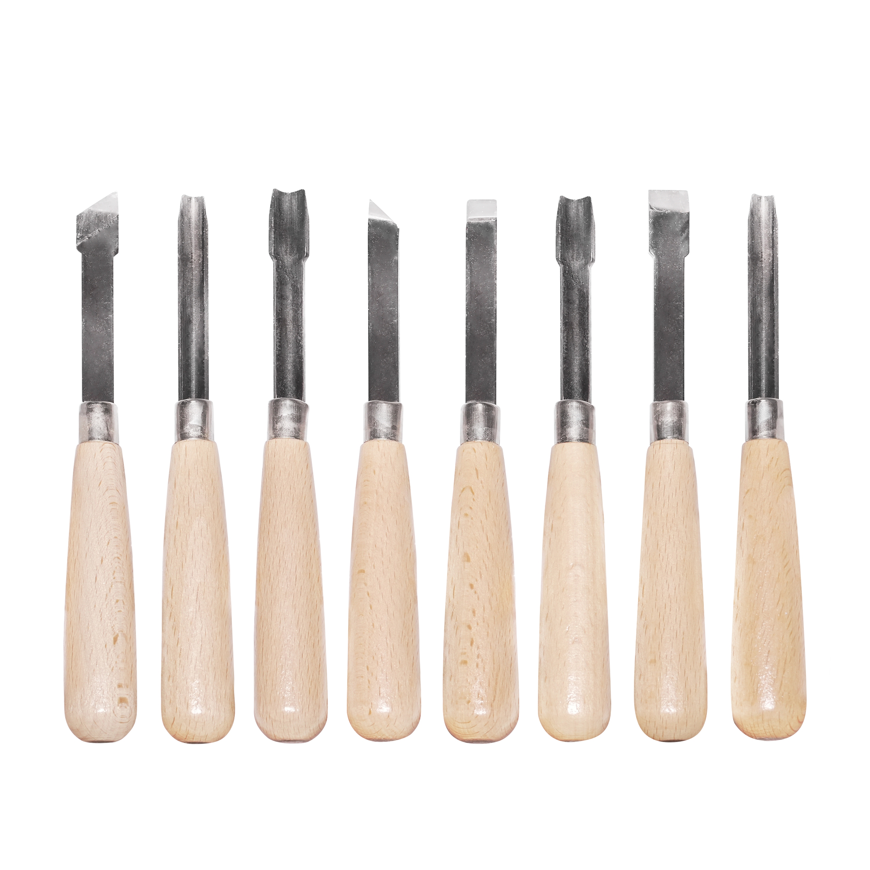 Holzschnitzwerkzeug Set Metall 9-teilig