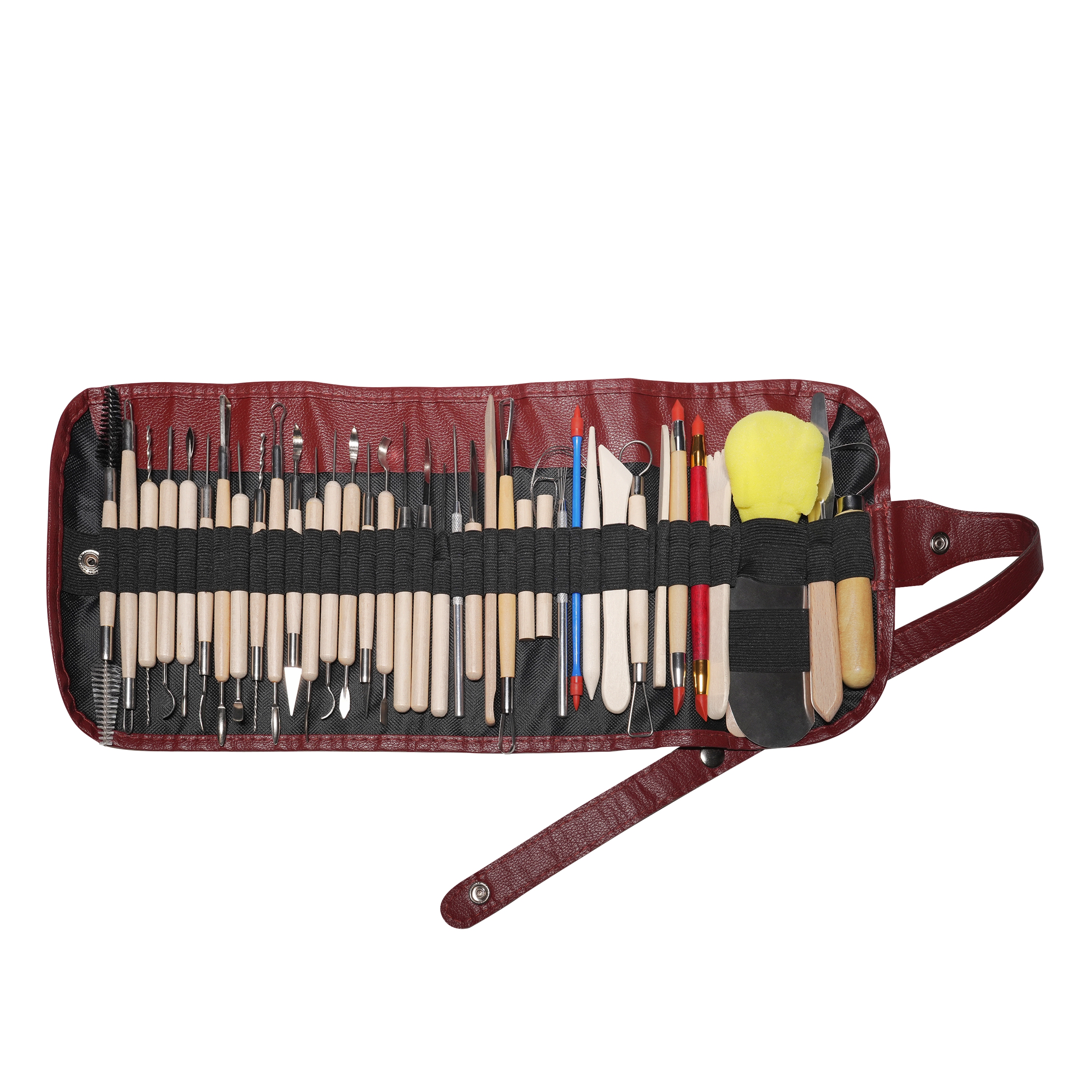Modellierwerkzeug Set mit Etui 39-teilig