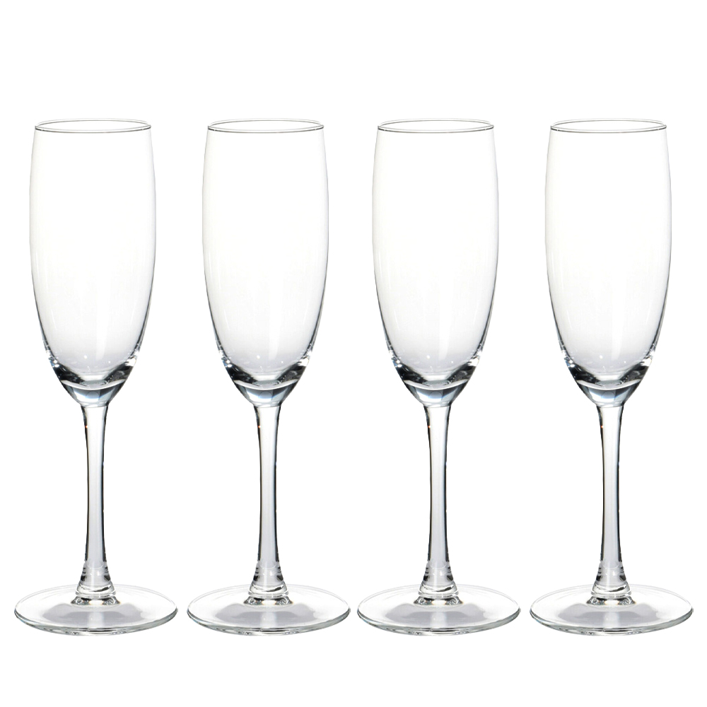 Champagnerglas 4er Set 180 ml