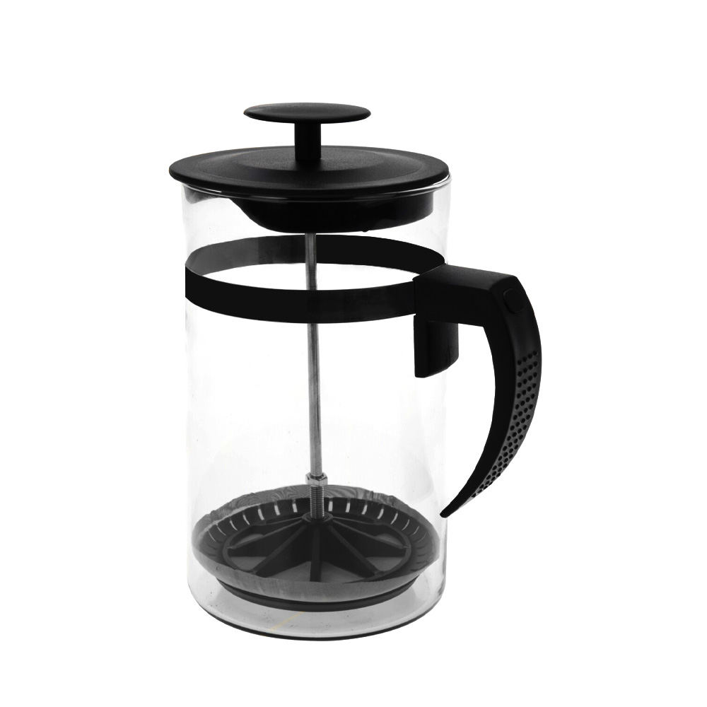 French Press Kaffeekocher Glas 1L