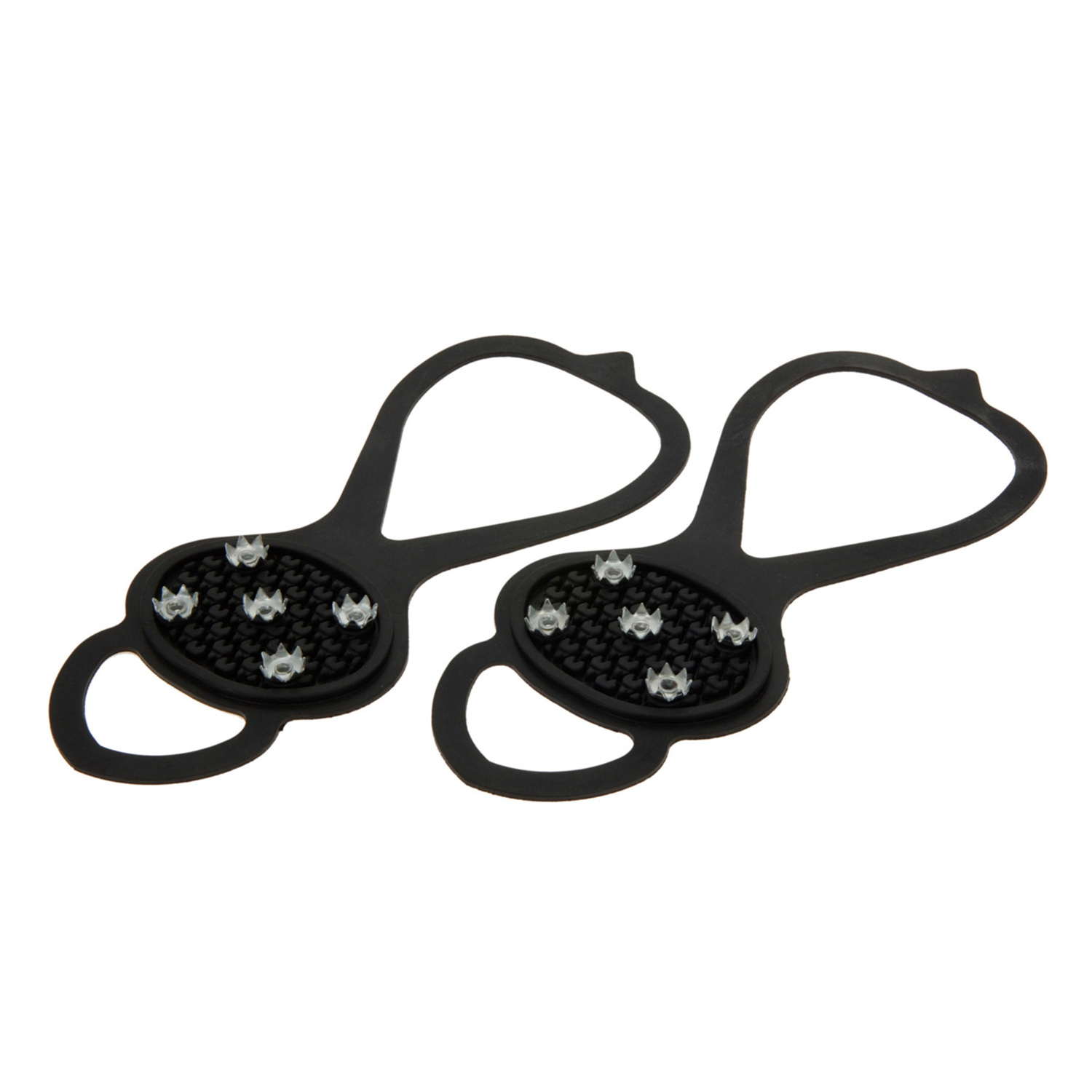 Schuhspike 11 x 28 cm 2er Set schwarz