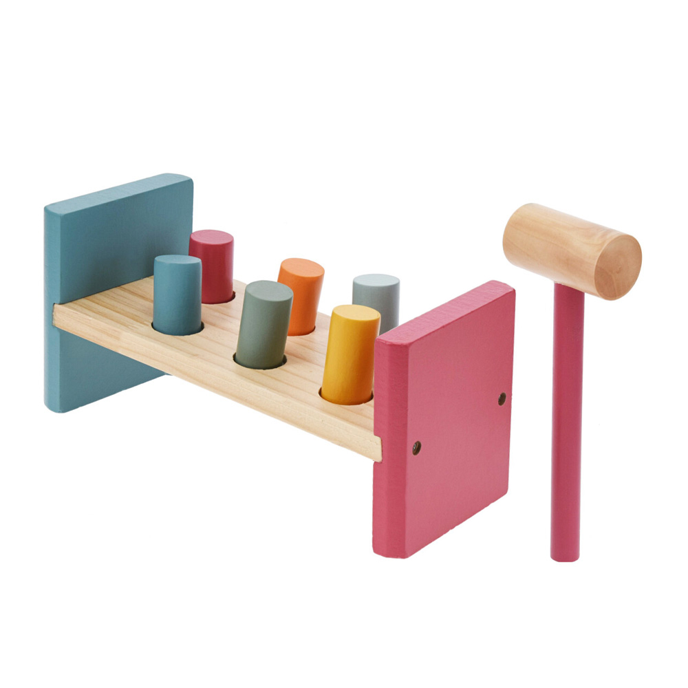 Werkbank Kinder Holz 22 x 9 cm bunt
