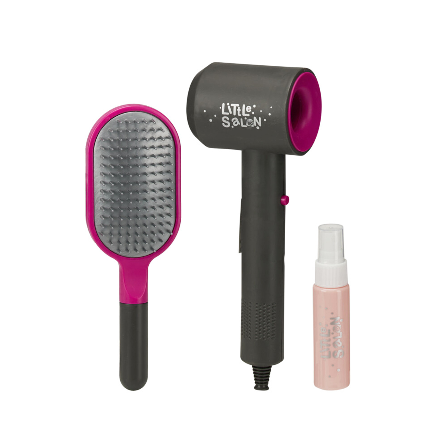 Spielset Föhn Haarstyling 3-teilig