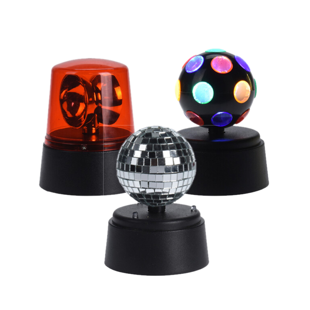 LED Discolicht Set 3-teilig bunt