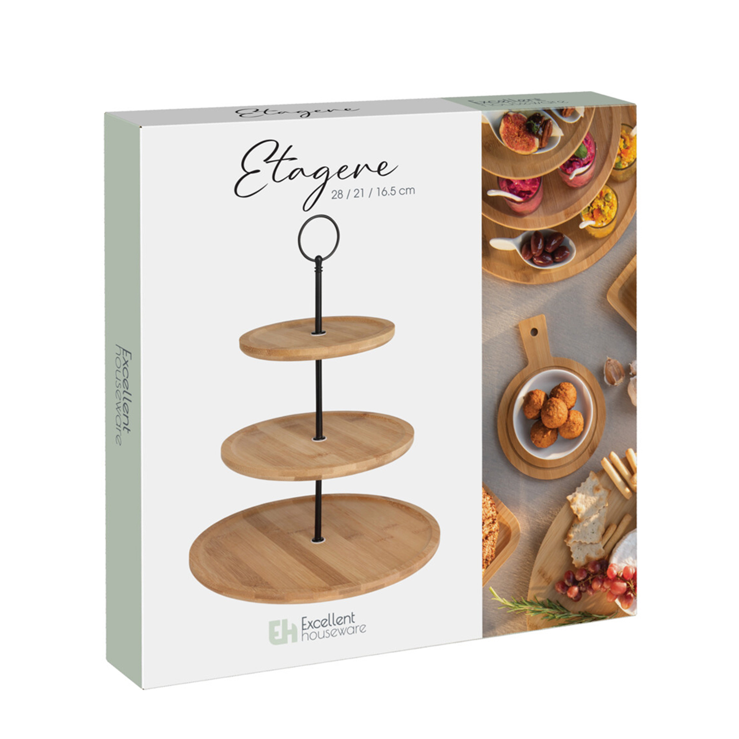 Etagere blamboo 3 tiers
