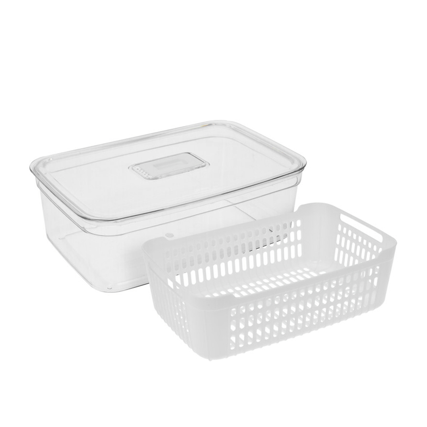 Kühlschrank Organizer mit Deckel 3.6L