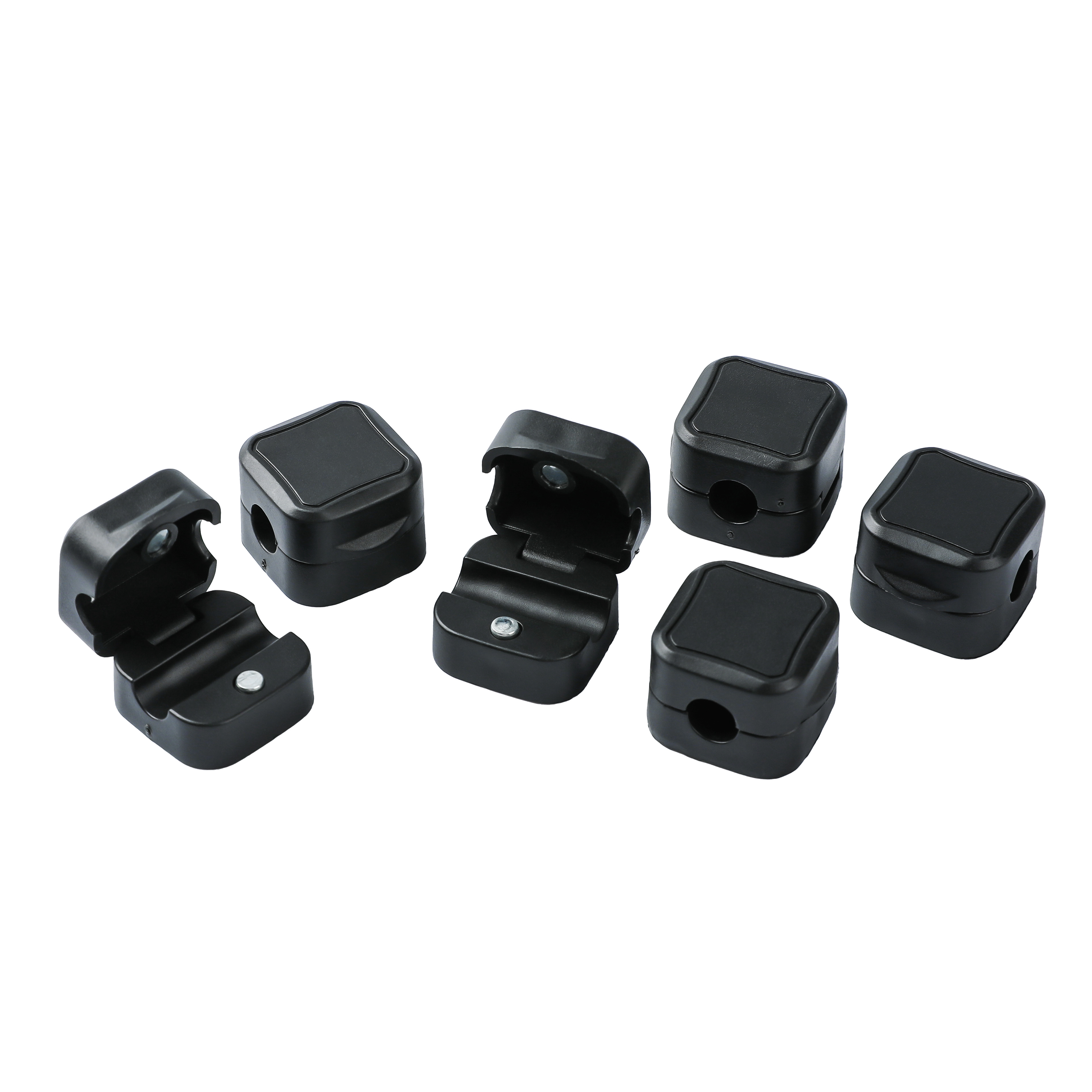 Image of Kabelhalter 6er Set schwarz